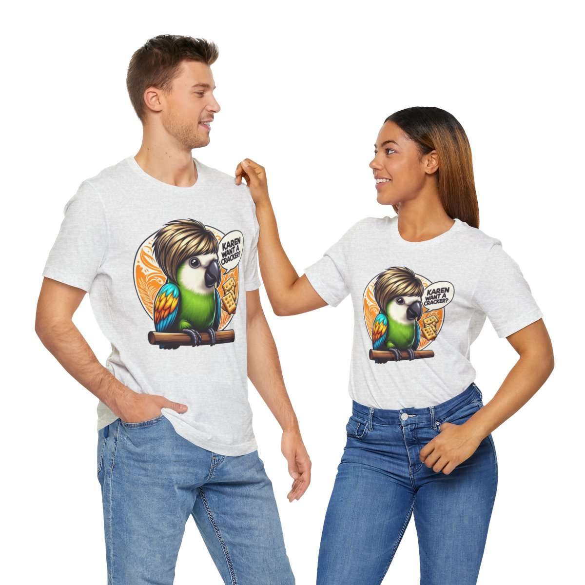 Karen Want A Cracker Adult Tee - Image 34