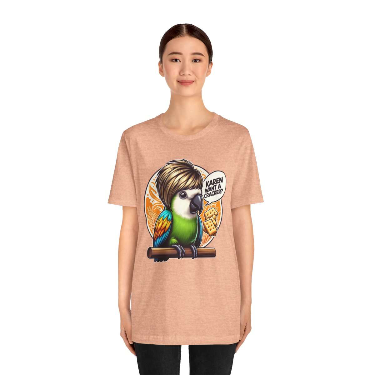 Karen Want A Cracker Adult Tee - Image 88