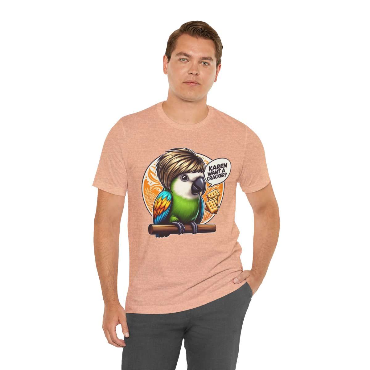 Karen Want A Cracker Adult Tee - Image 90