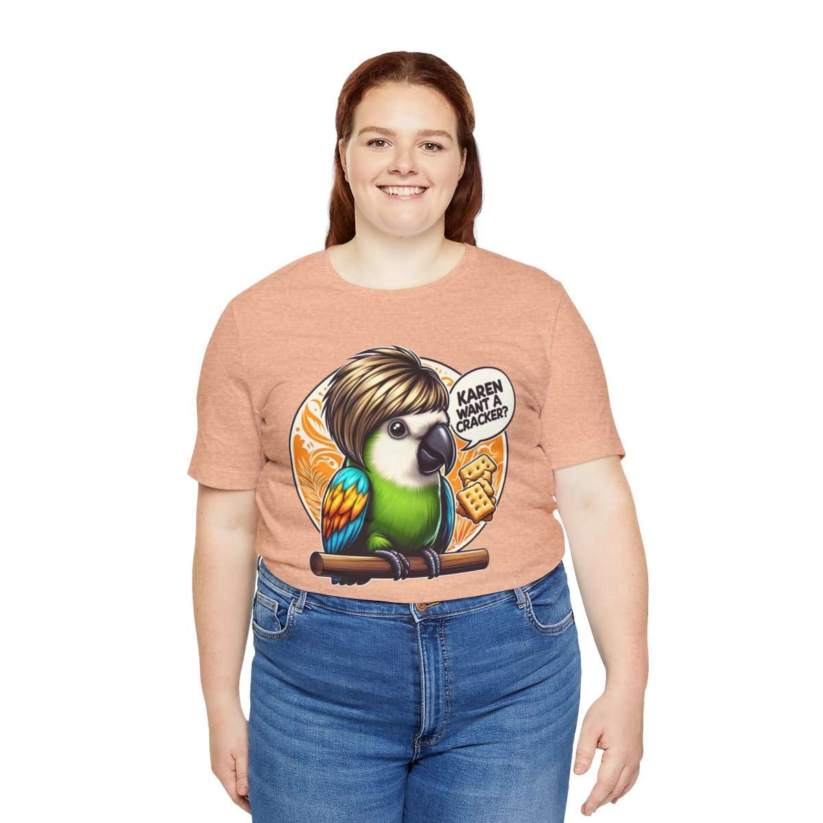 Karen Want A Cracker Adult Tee - Image 91
