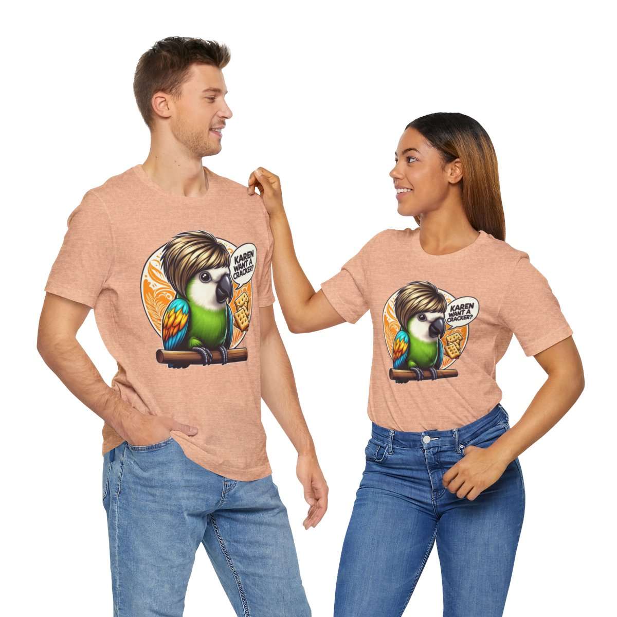 Karen Want A Cracker Adult Tee - Image 94
