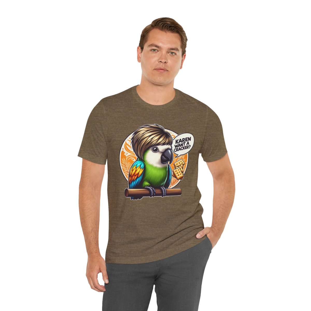 Karen Want A Cracker Adult Tee - Image 102