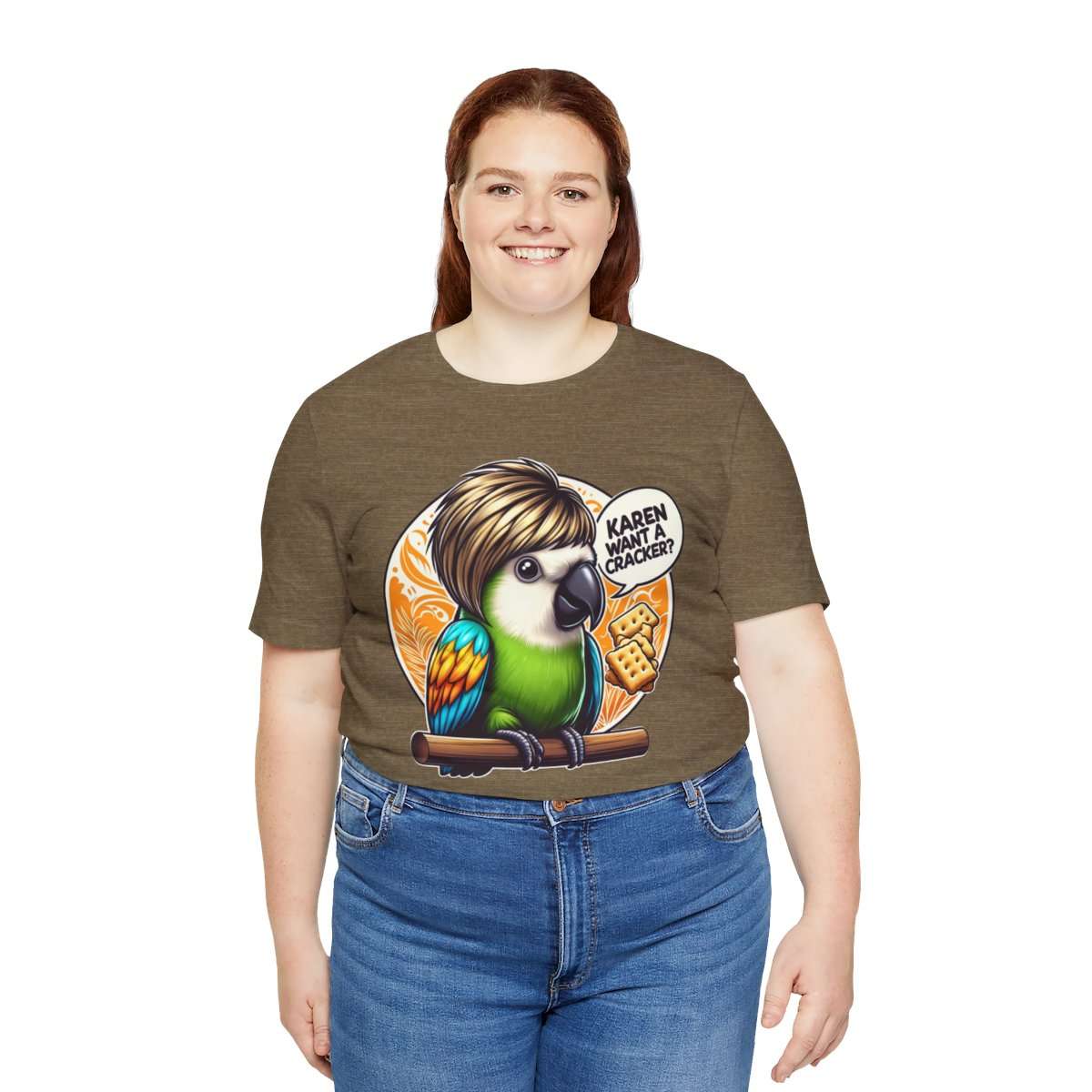 Karen Want A Cracker Adult Tee - Image 103