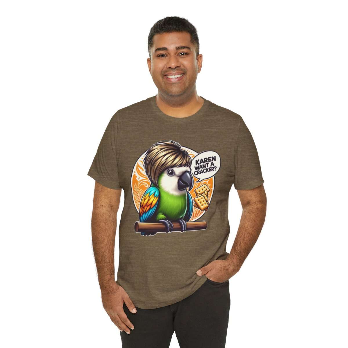 Karen Want A Cracker Adult Tee - Image 104