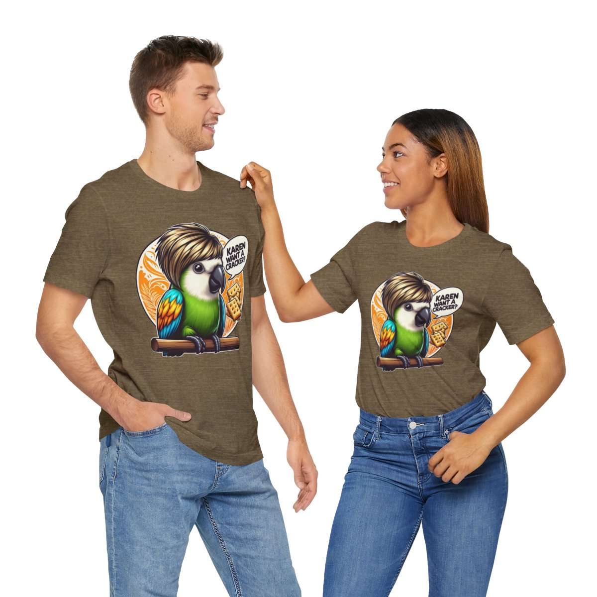 Karen Want A Cracker Adult Tee - Image 106