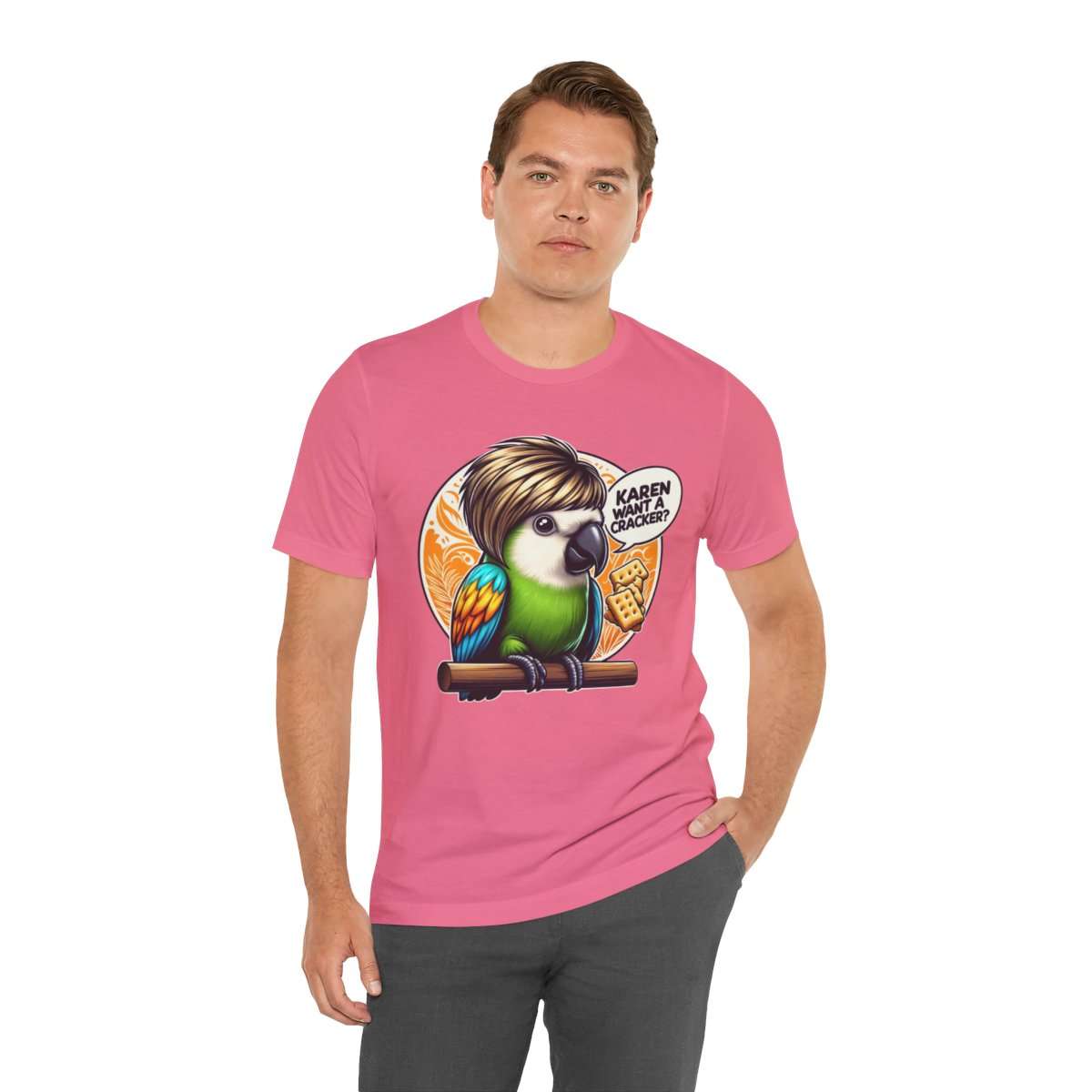 Karen Want A Cracker Adult Tee - Image 174