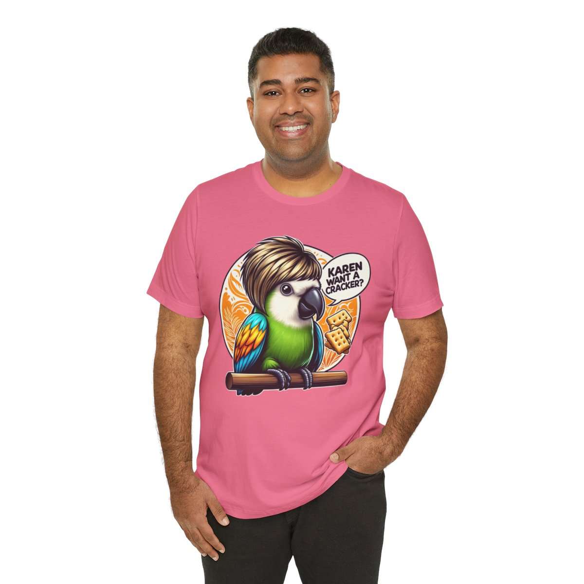 Karen Want A Cracker Adult Tee - Image 176