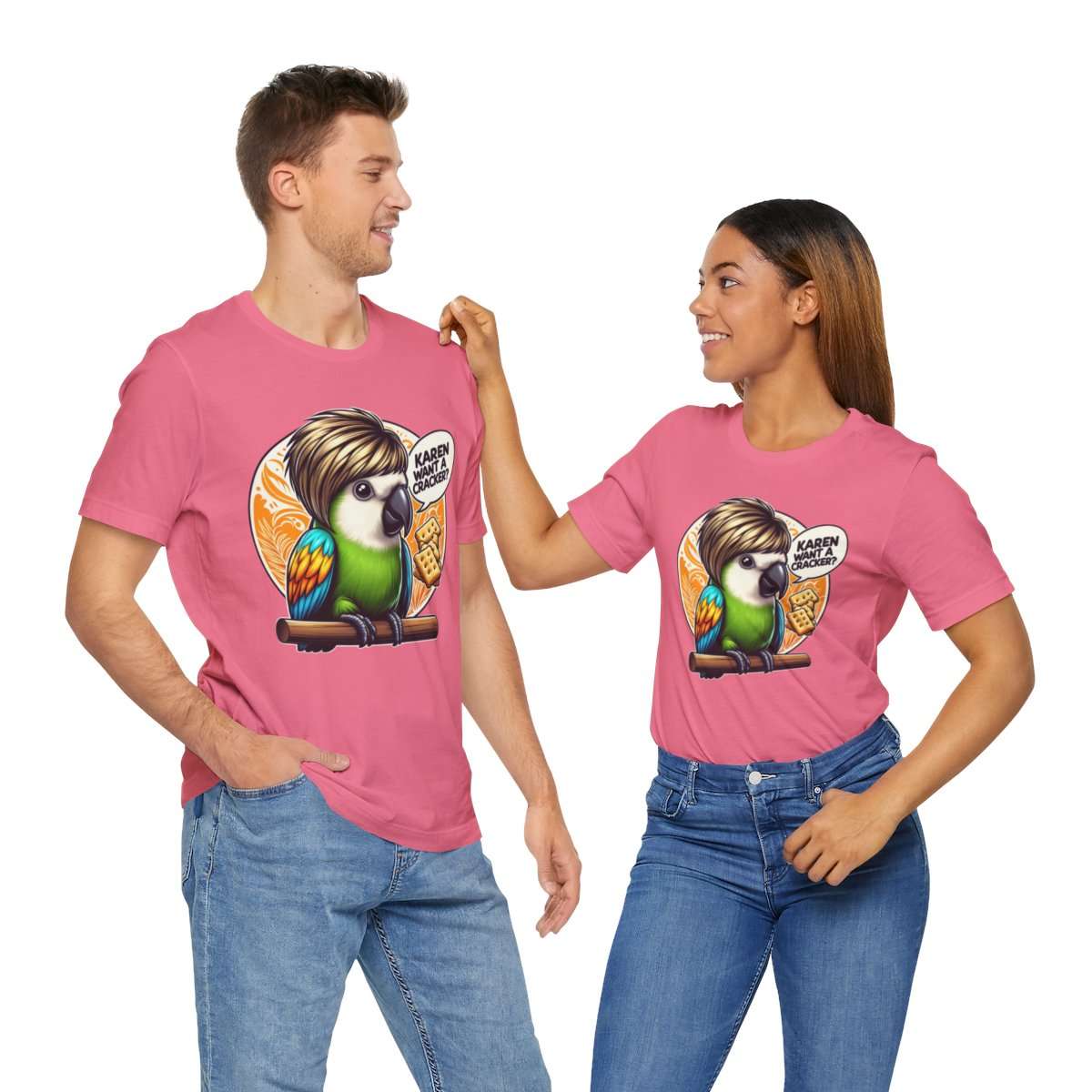 Karen Want A Cracker Adult Tee - Image 178