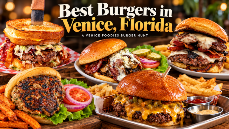 Finding The Best Burger in Venice, Florida