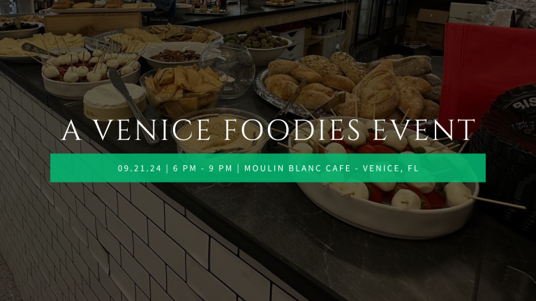 event at Moulin Blanc Cafe Venice FL