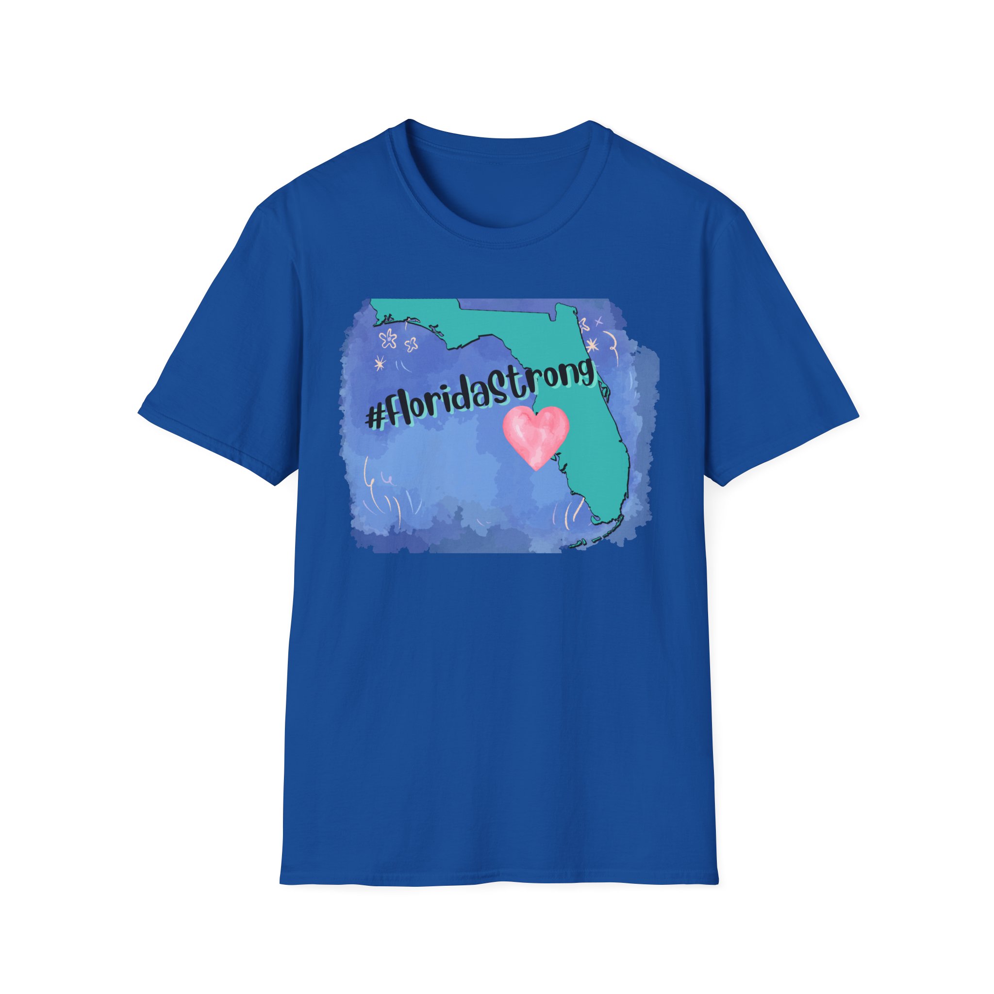 #FloridaStrong Unisex Softstyle T-Shirt - Image 21