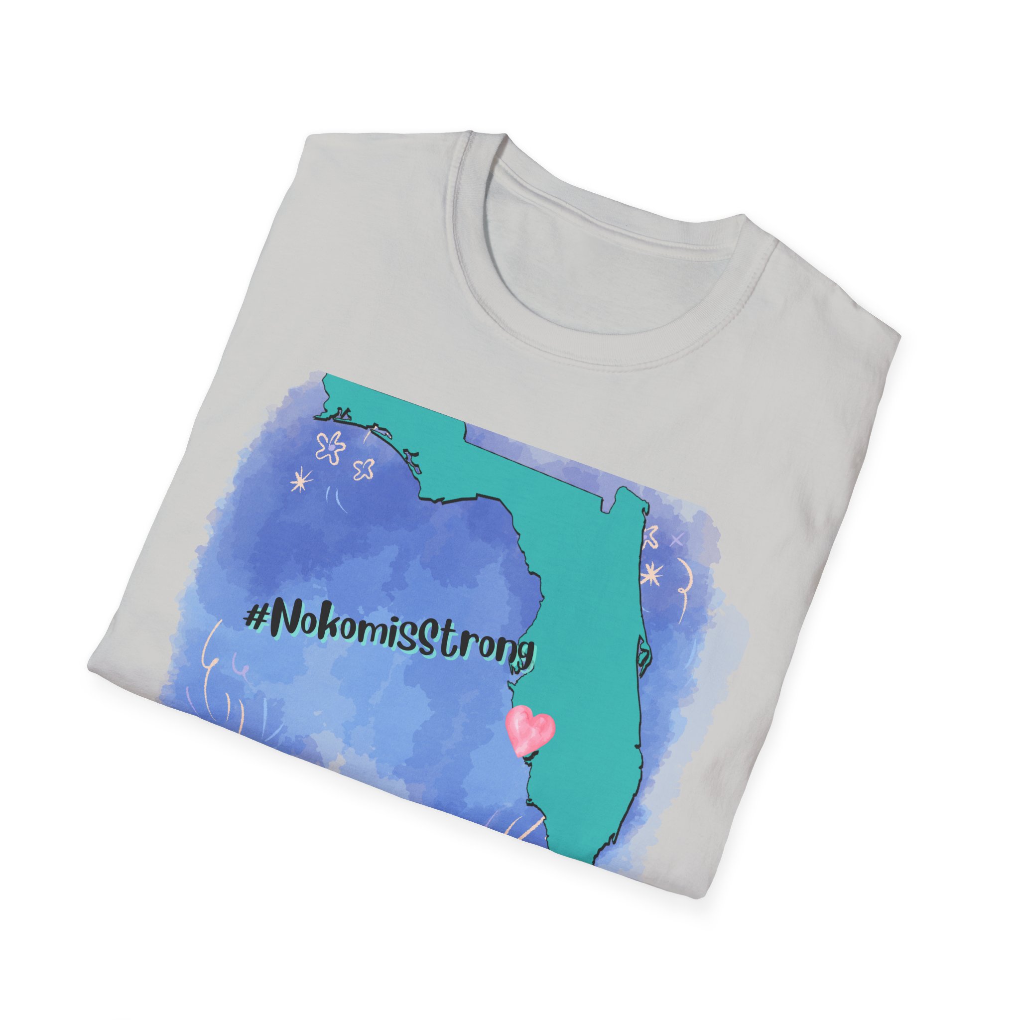 #NokomisStrong Unisex Softstyle T-Shirt - Image 12