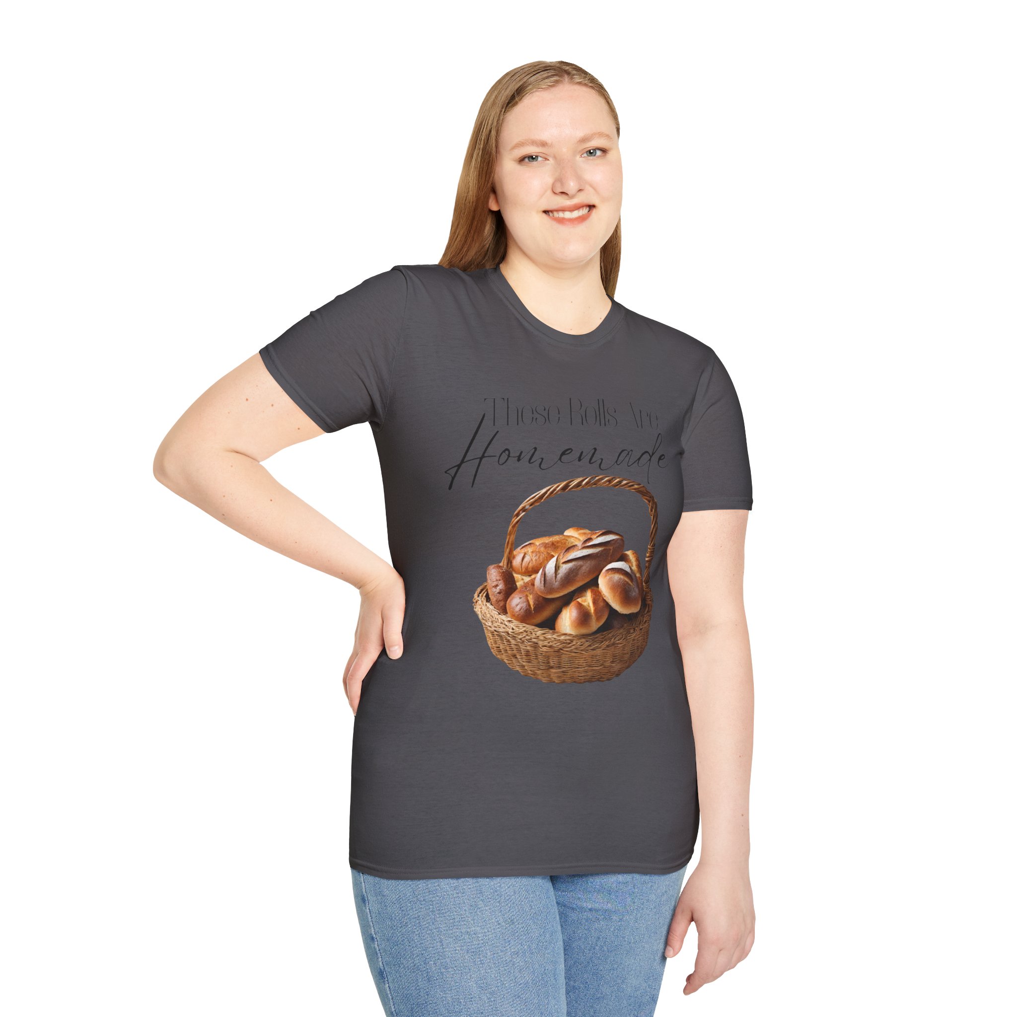 These Rolls are Handmade T-Shirt - Embrace Your Delicious Self! - Image 14