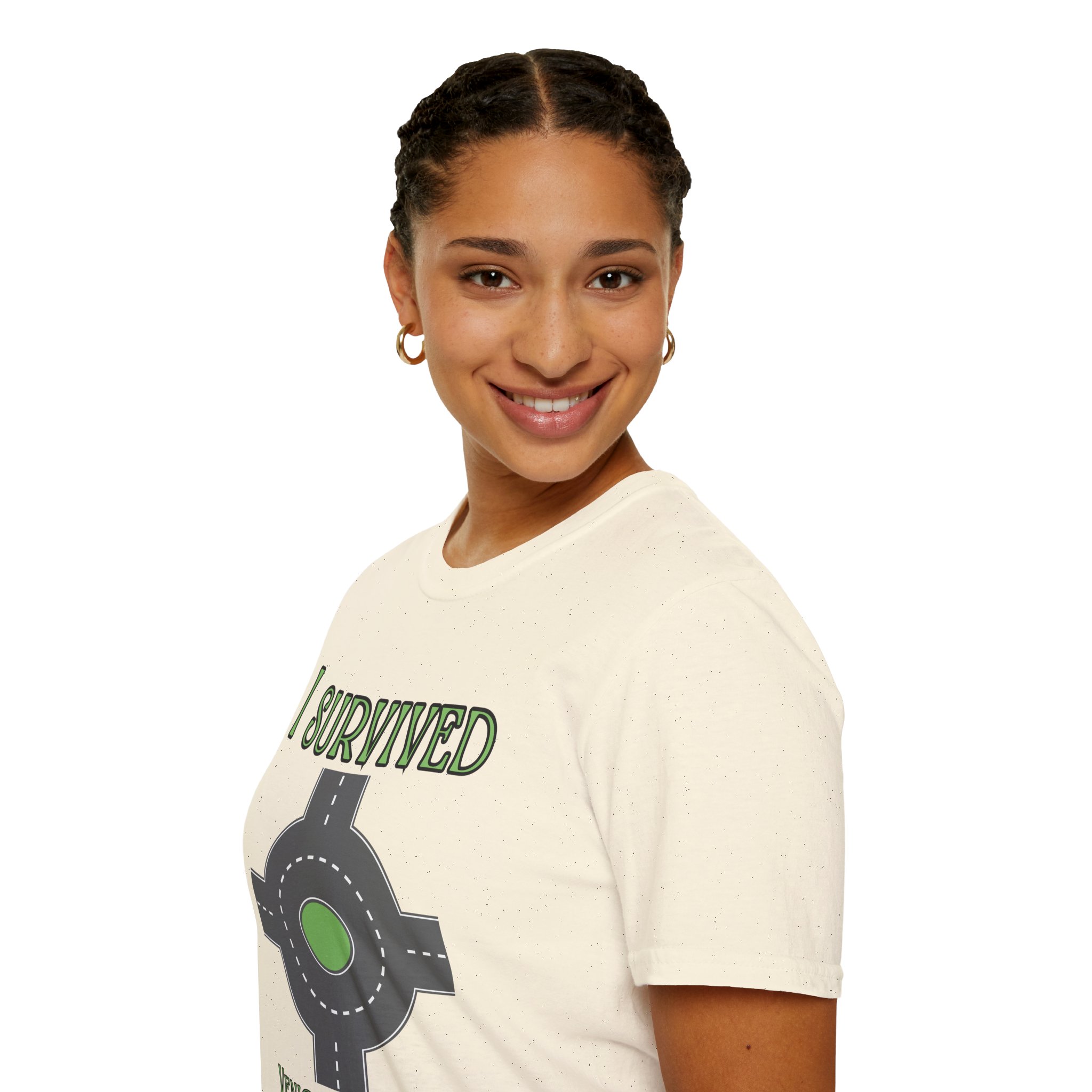 Venice, FL 'I Survived' Roundabout T-Shirt - Image 19