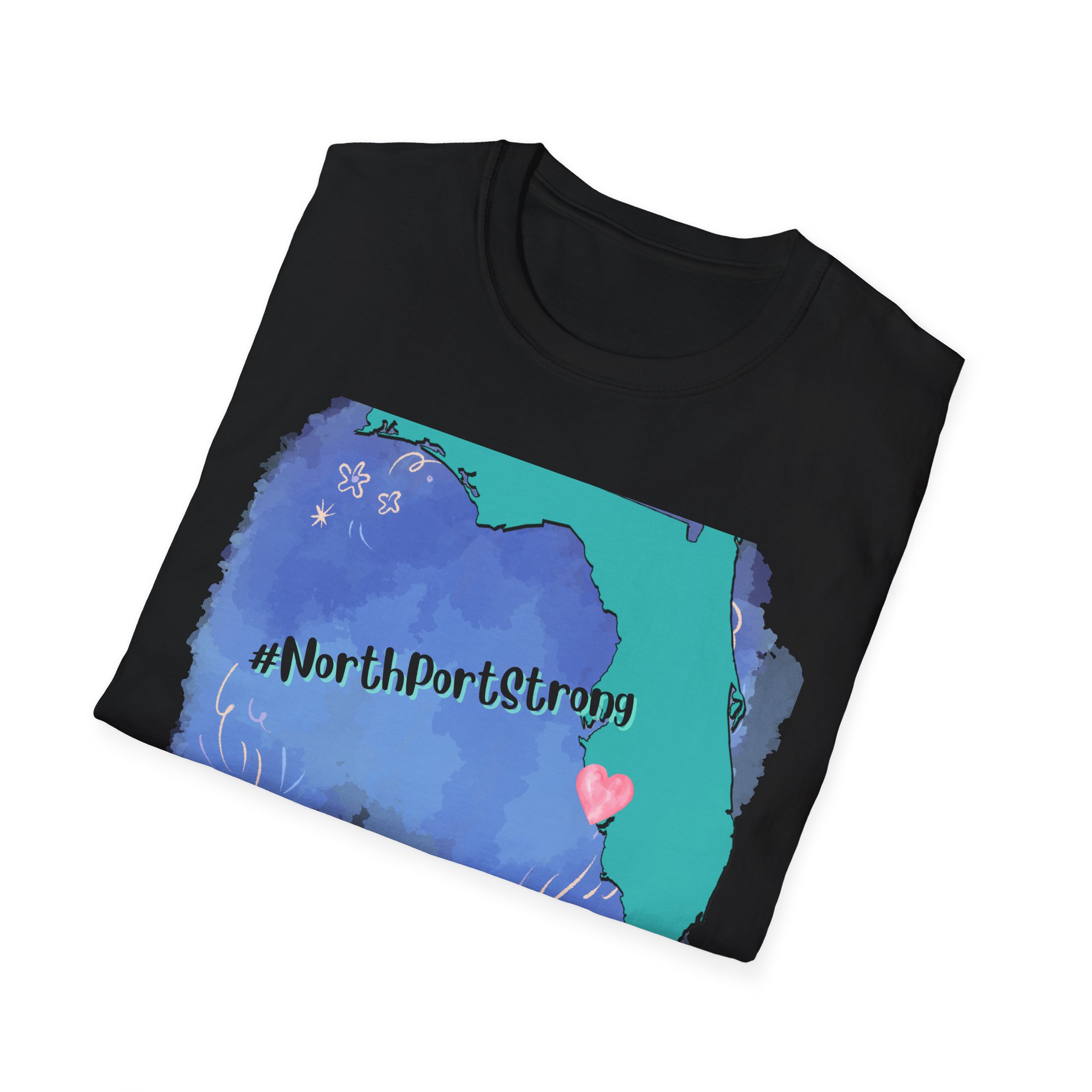 #NorthPortStrong Unisex Softstyle T-Shirt - Image 8