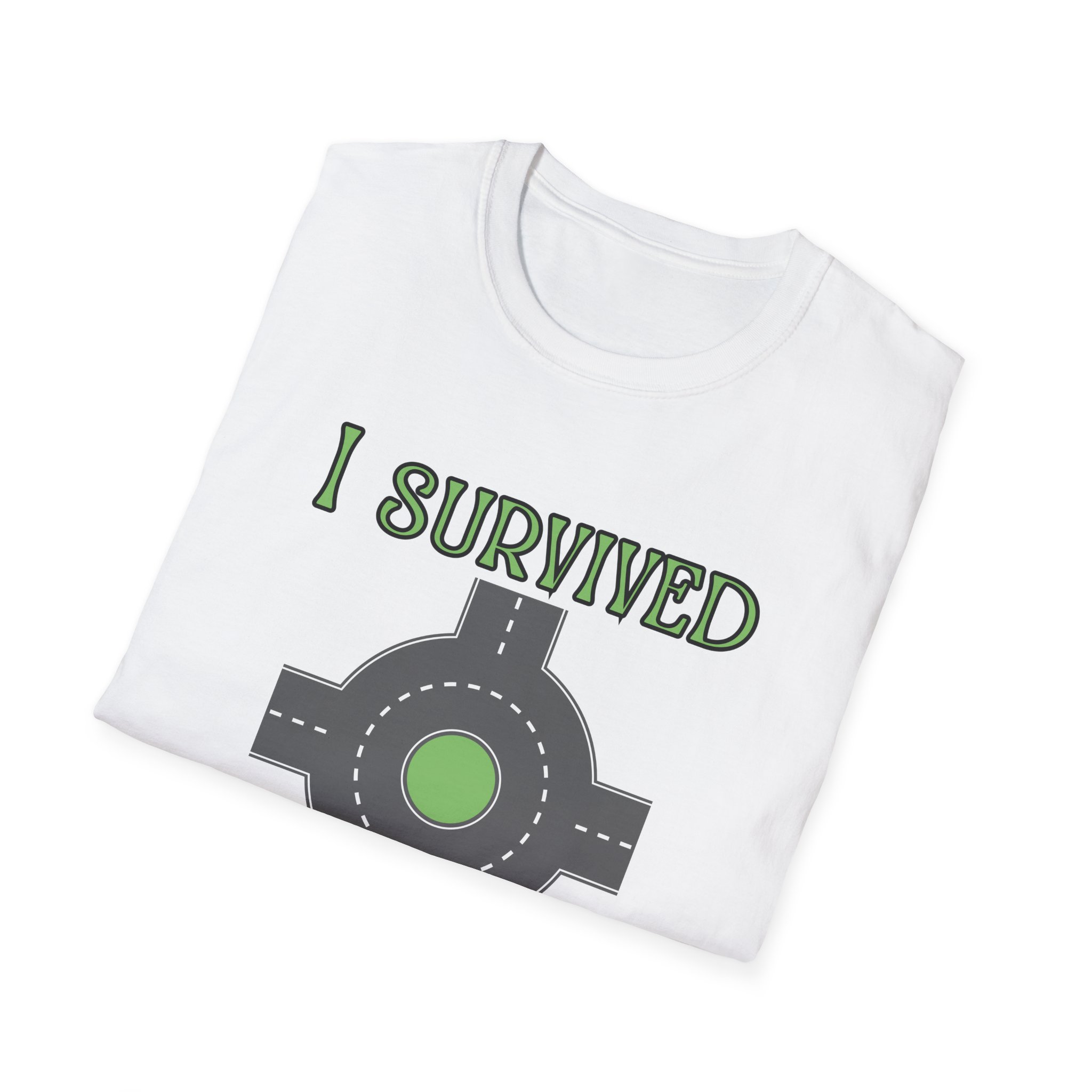 Venice, FL 'I Survived' Roundabout T-Shirt - Image 4