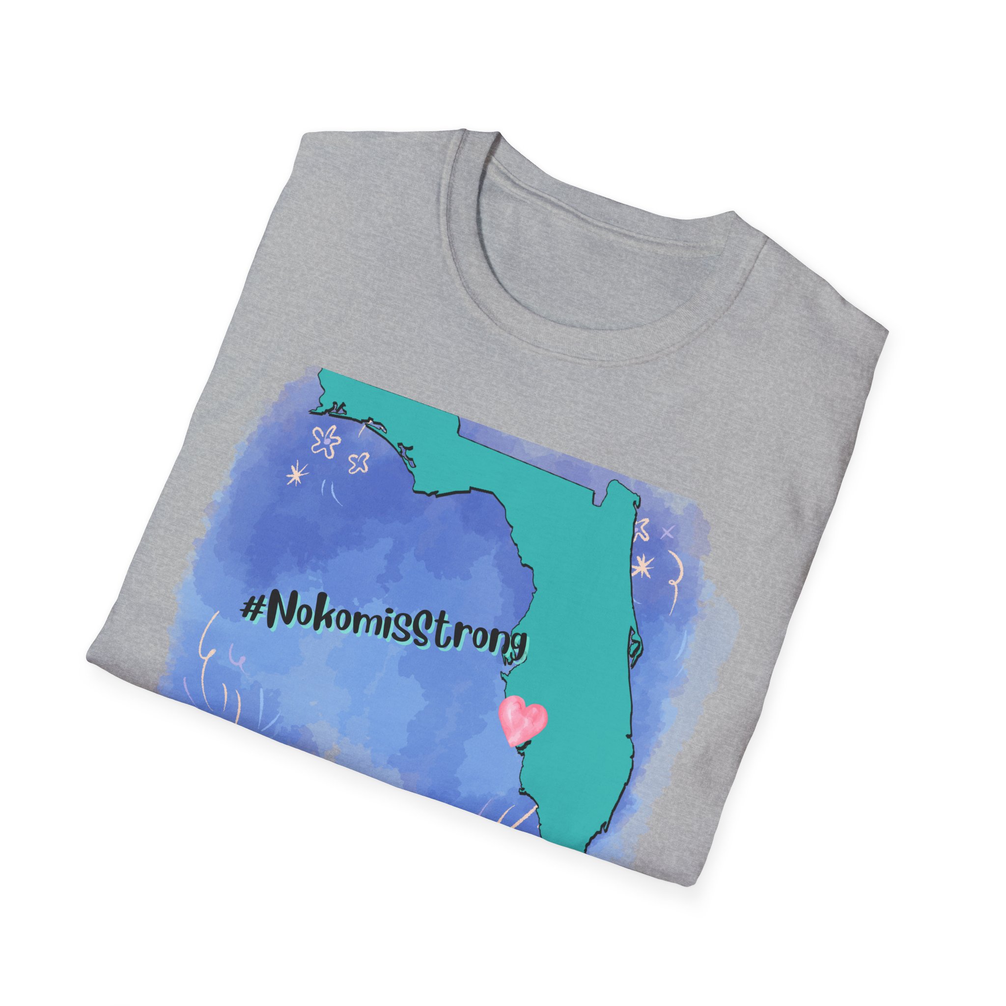 #NokomisStrong Unisex Softstyle T-Shirt - Image 16