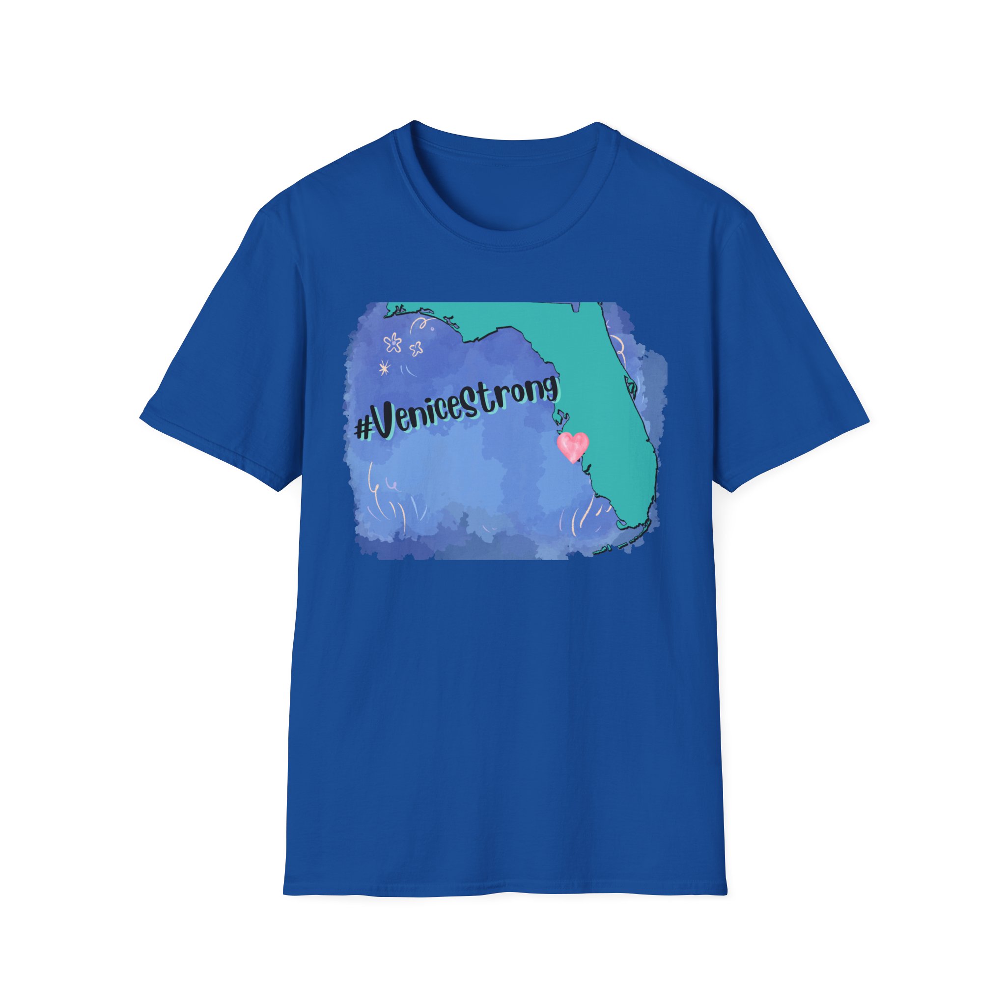 #VeniceStrong Unisex Softstyle T-Shirt - Image 21