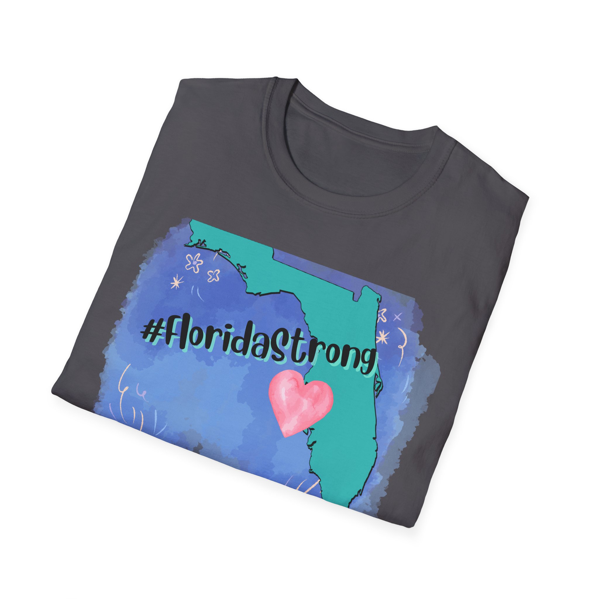 #FloridaStrong Unisex Softstyle T-Shirt - Image 20