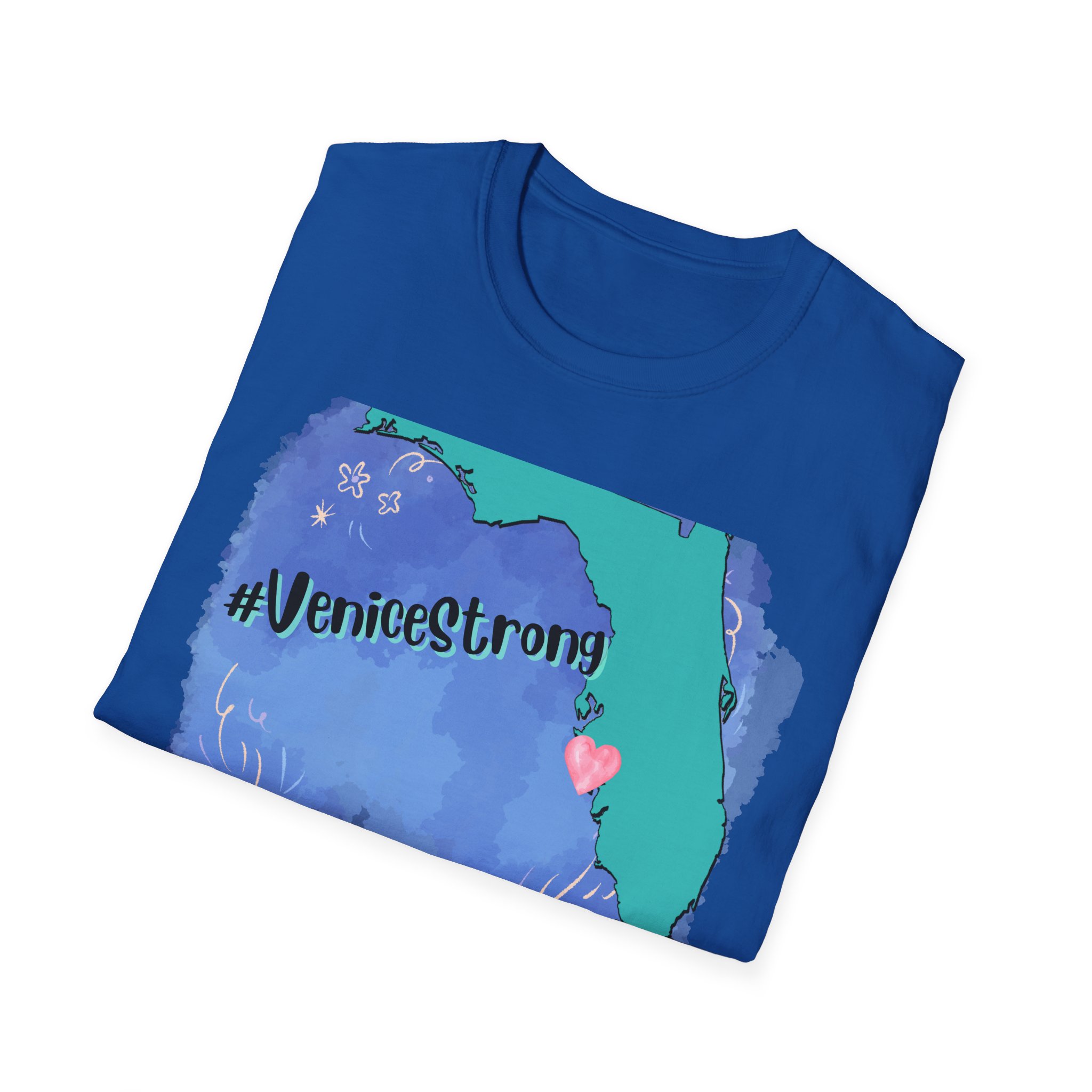 #VeniceStrong Unisex Softstyle T-Shirt - Image 24