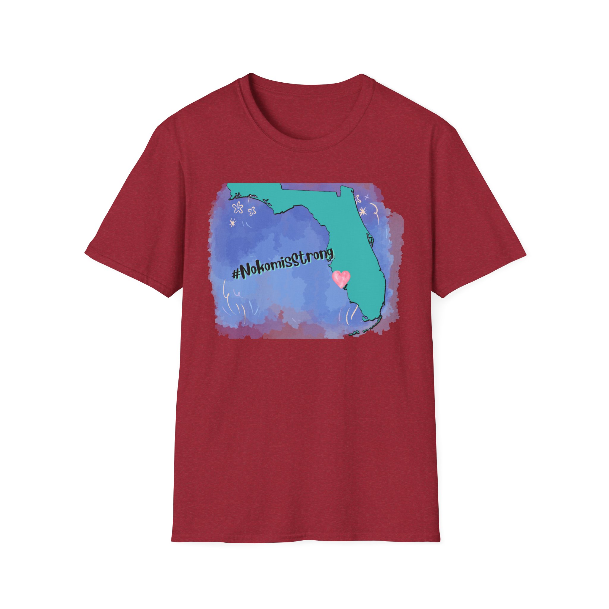 #NokomisStrong Unisex Softstyle T-Shirt - Image 45