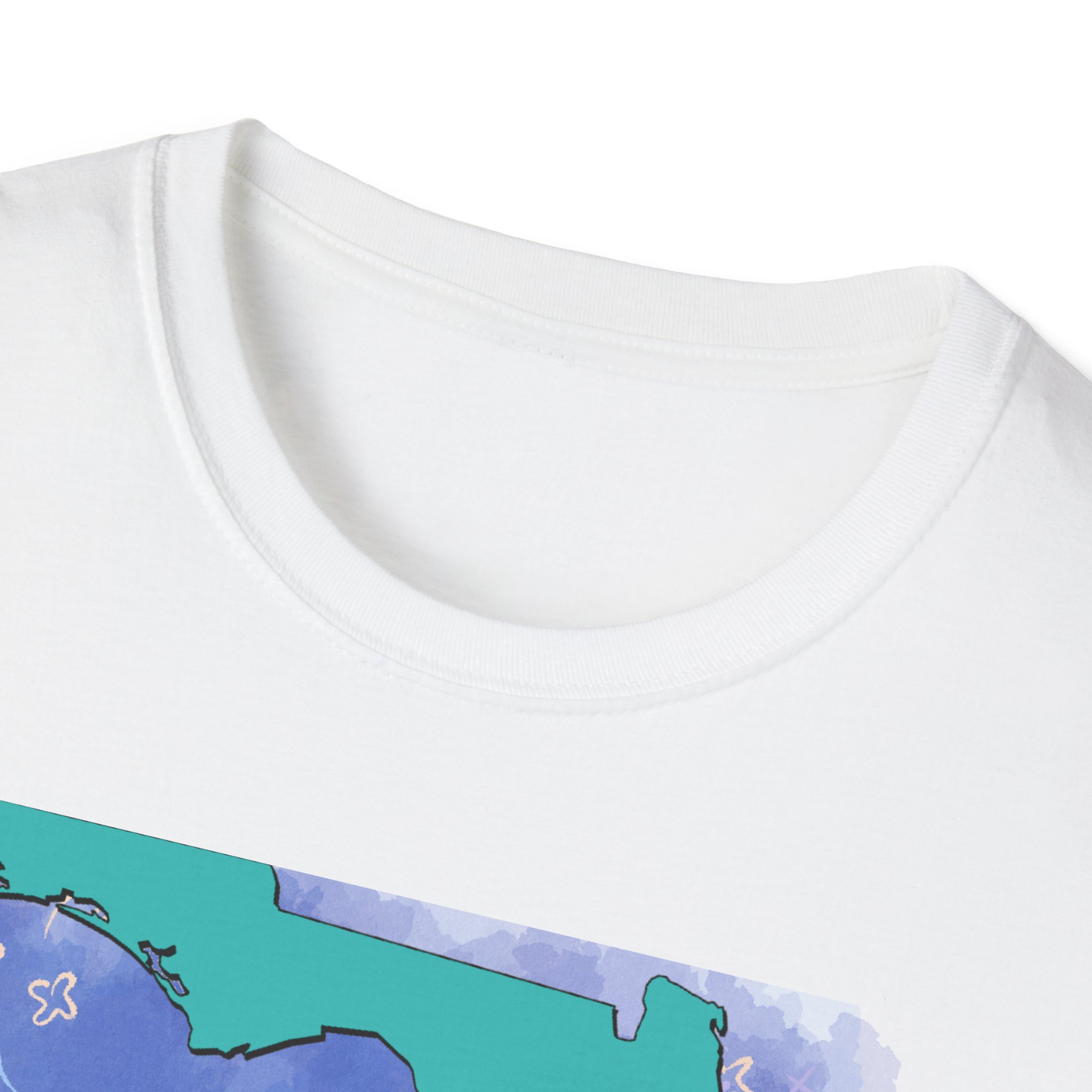 #FloridaStrong Unisex Softstyle T-Shirt - Image 3
