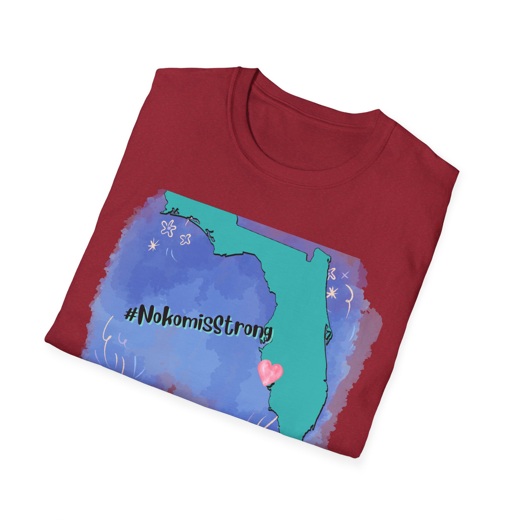 #NokomisStrong Unisex Softstyle T-Shirt - Image 48
