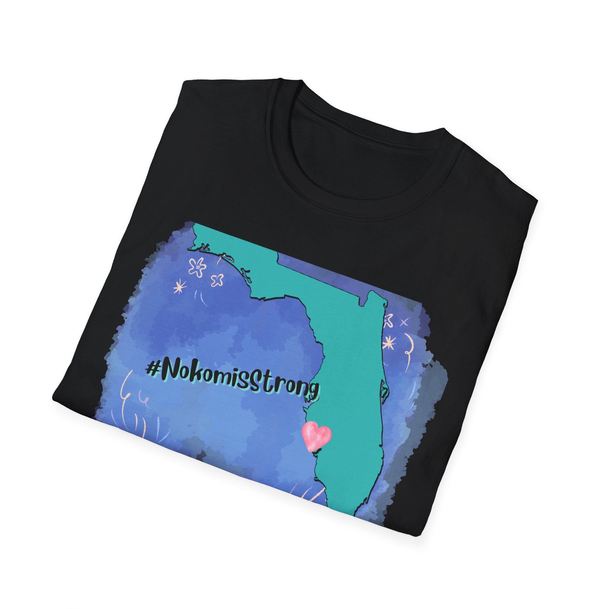 #NokomisStrong Unisex Softstyle T-Shirt - Image 8