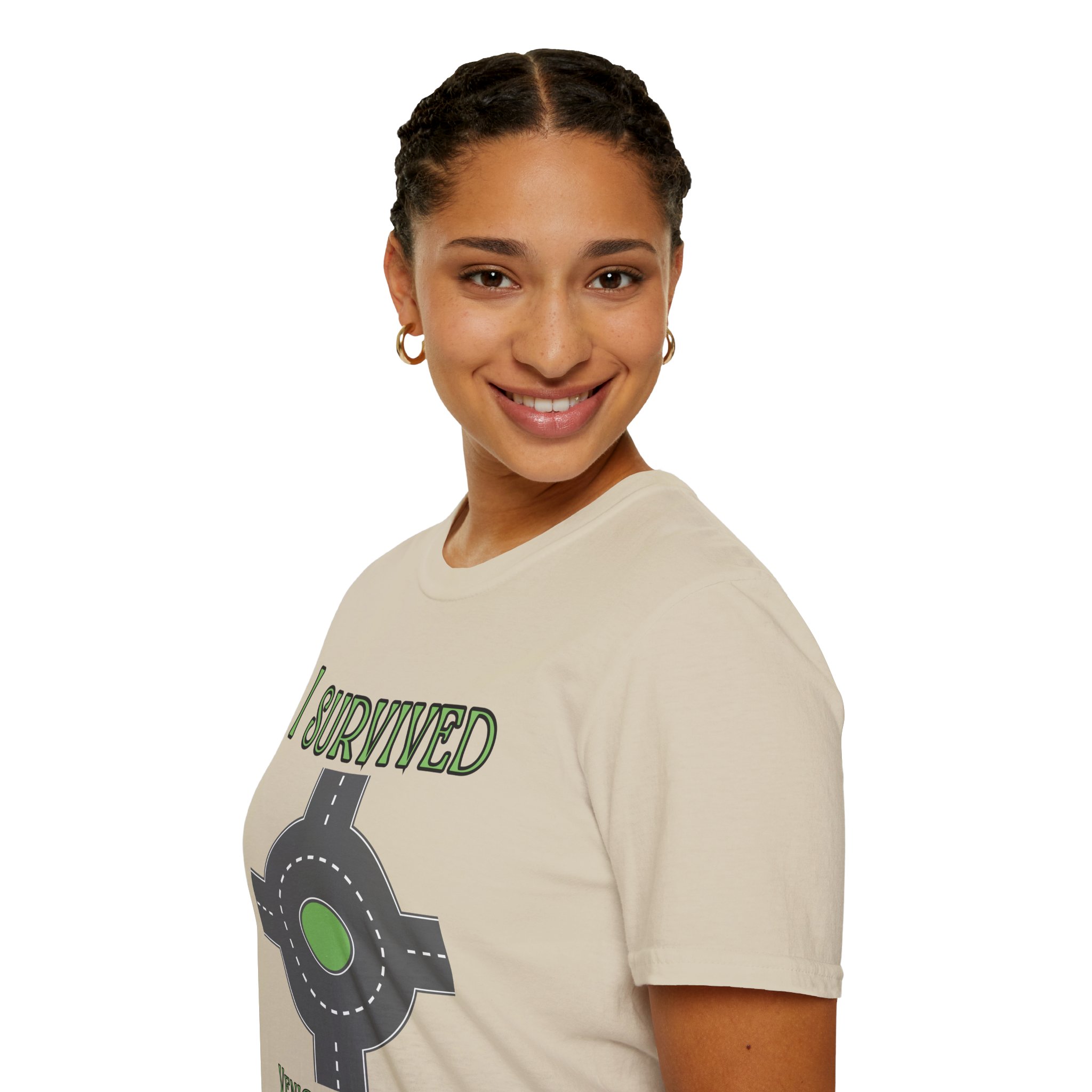 Venice, FL 'I Survived' Roundabout T-Shirt - Image 11