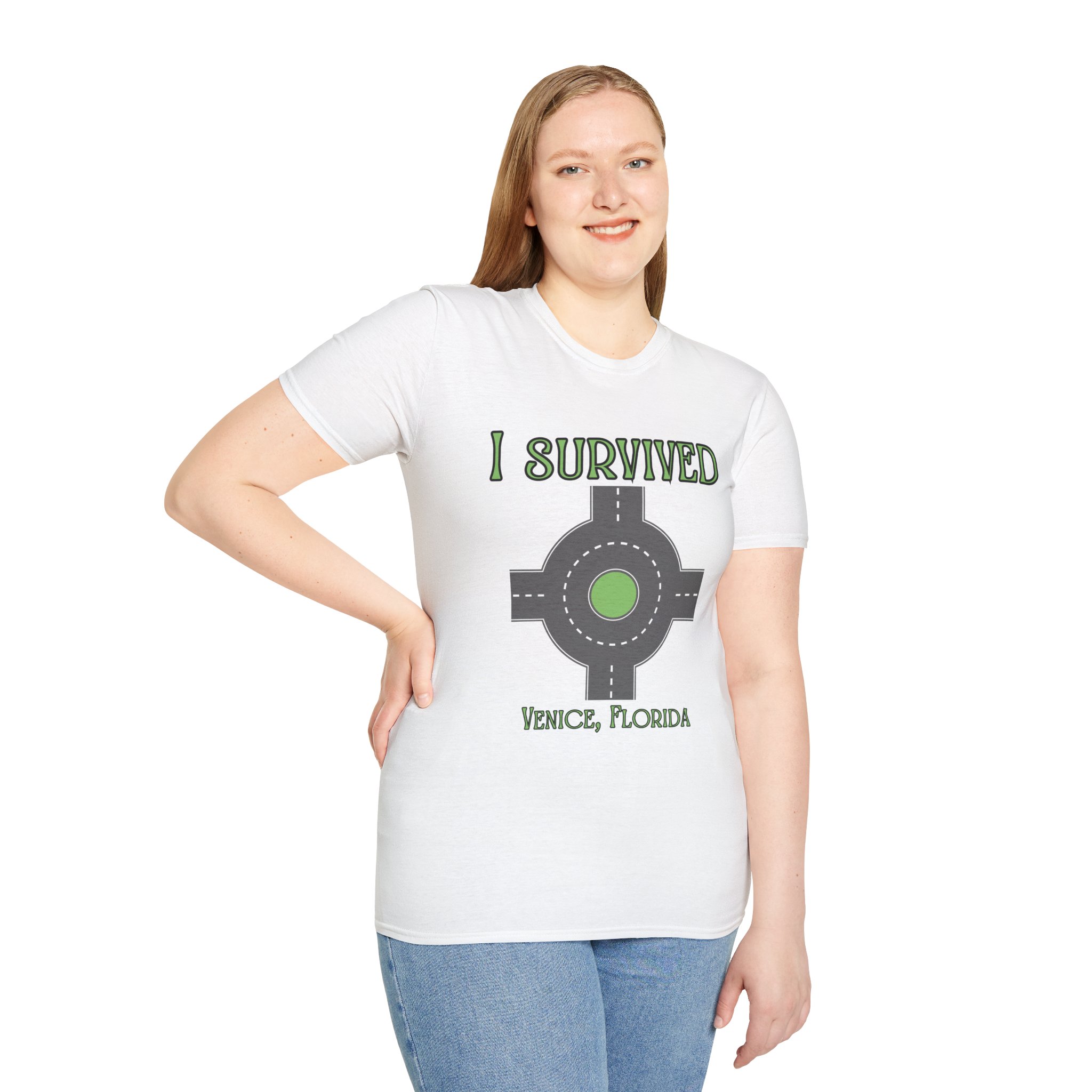 Venice, FL 'I Survived' Roundabout T-Shirt
