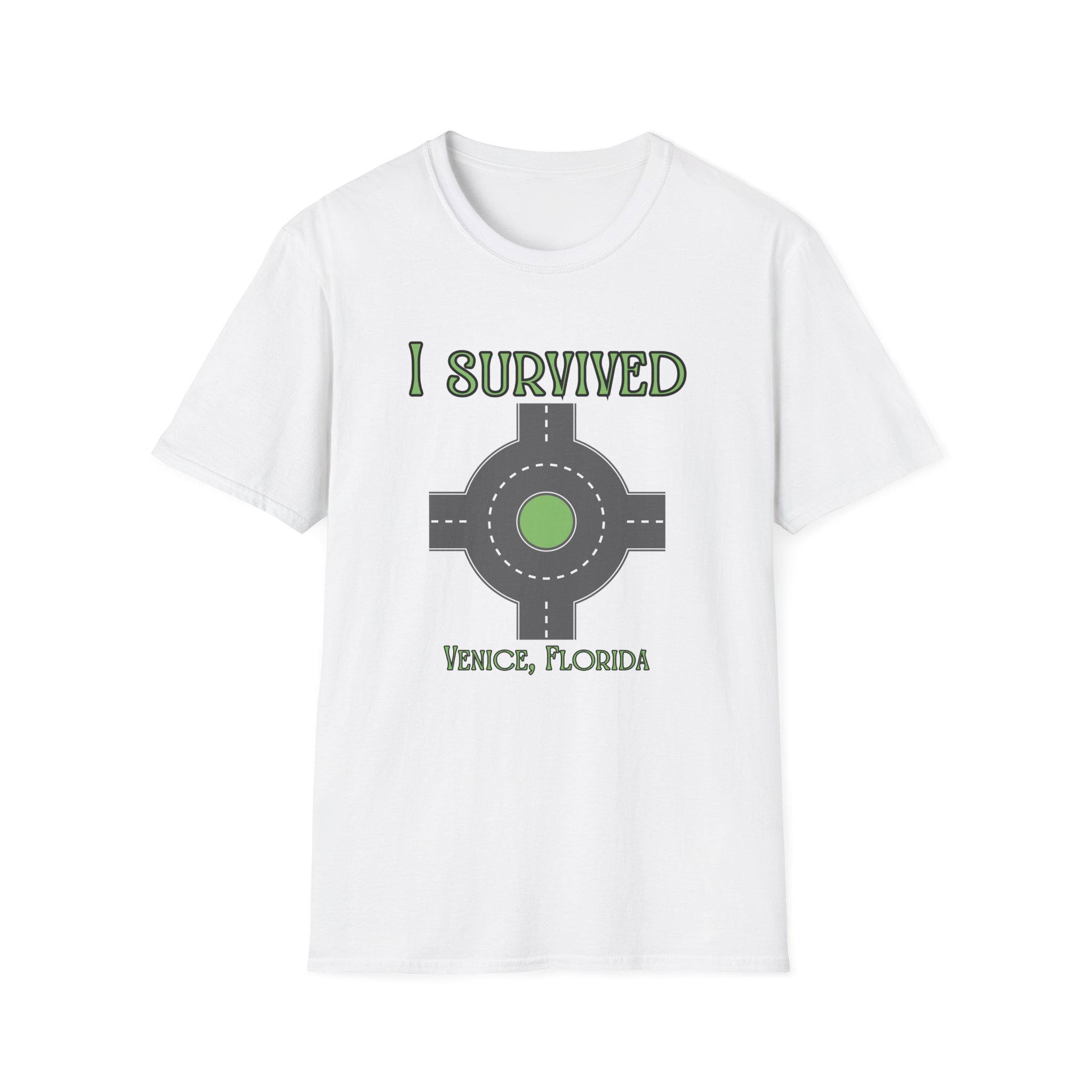 Venice, FL 'I Survived' Roundabout T-Shirt