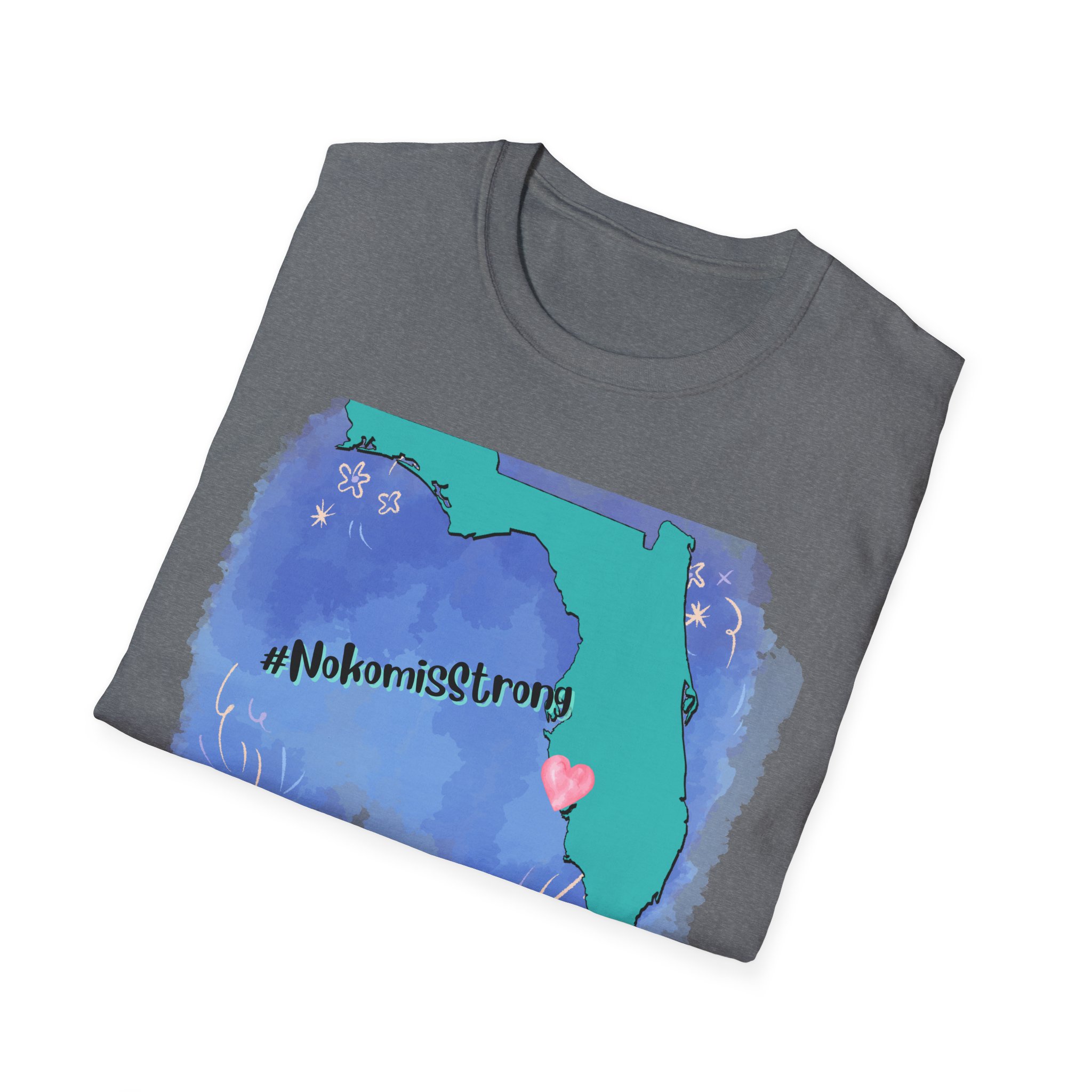 #NokomisStrong Unisex Softstyle T-Shirt - Image 24