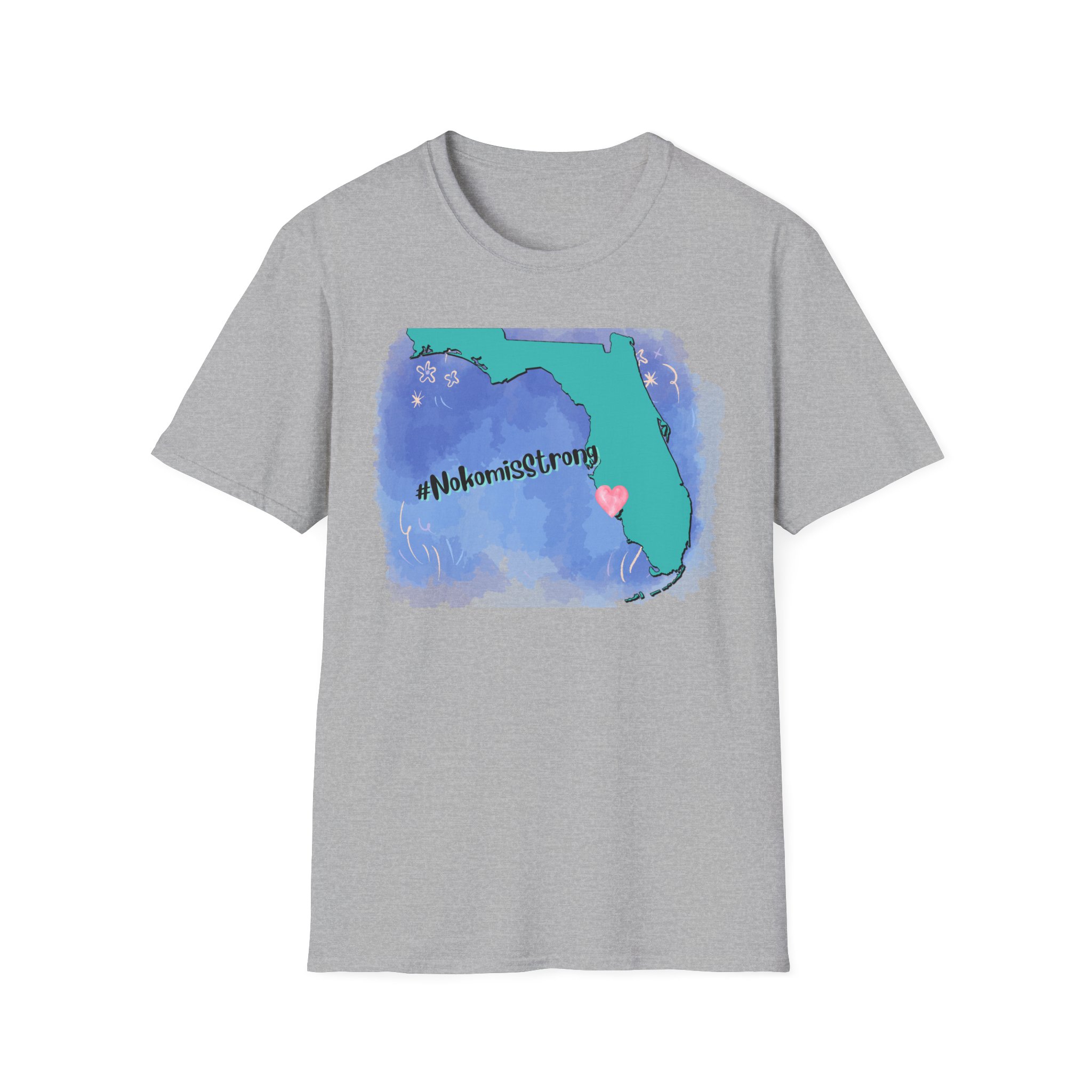 #NokomisStrong Unisex Softstyle T-Shirt - Image 13
