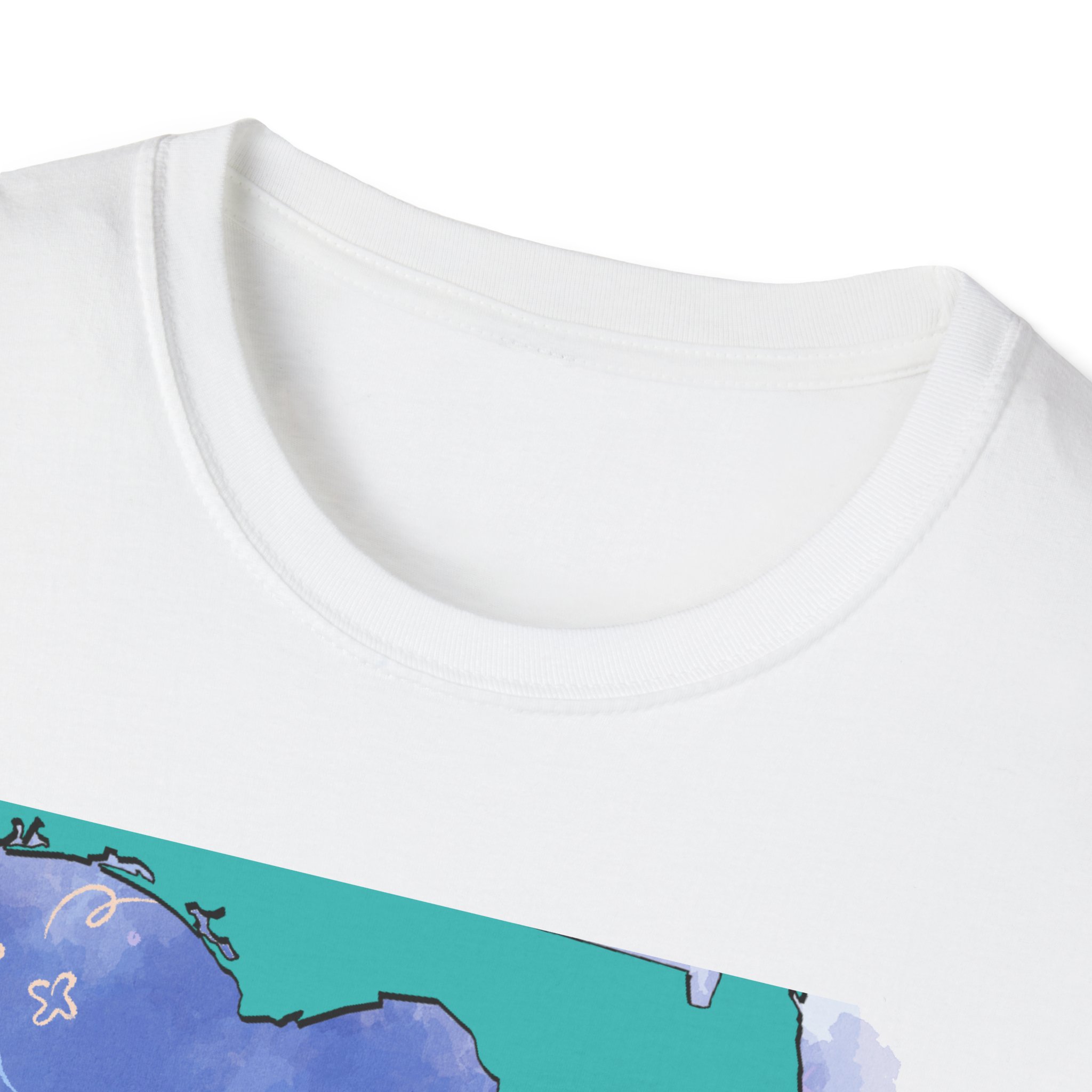 #VeniceStrong Unisex Softstyle T-Shirt - Image 3
