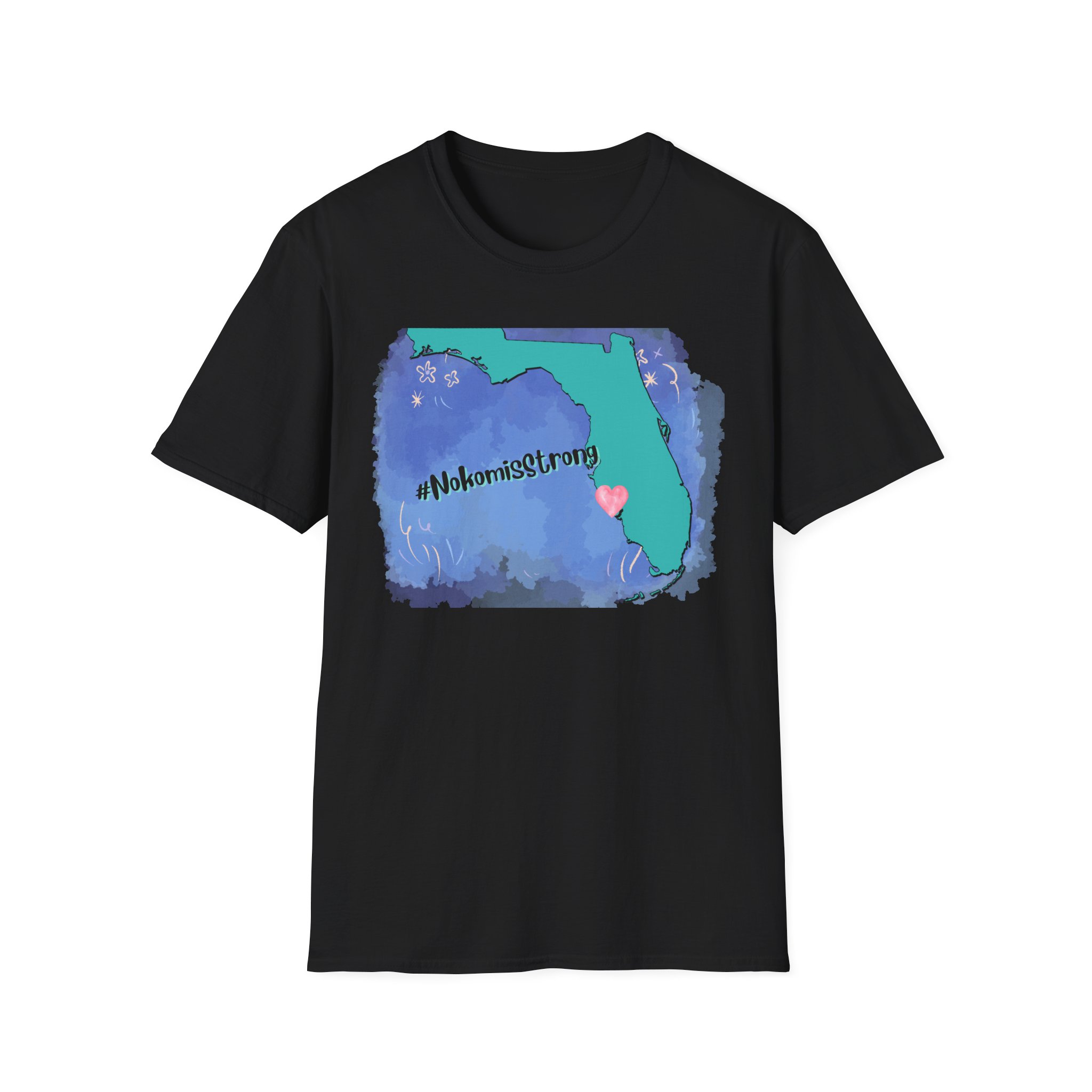#NokomisStrong Unisex Softstyle T-Shirt - Image 5