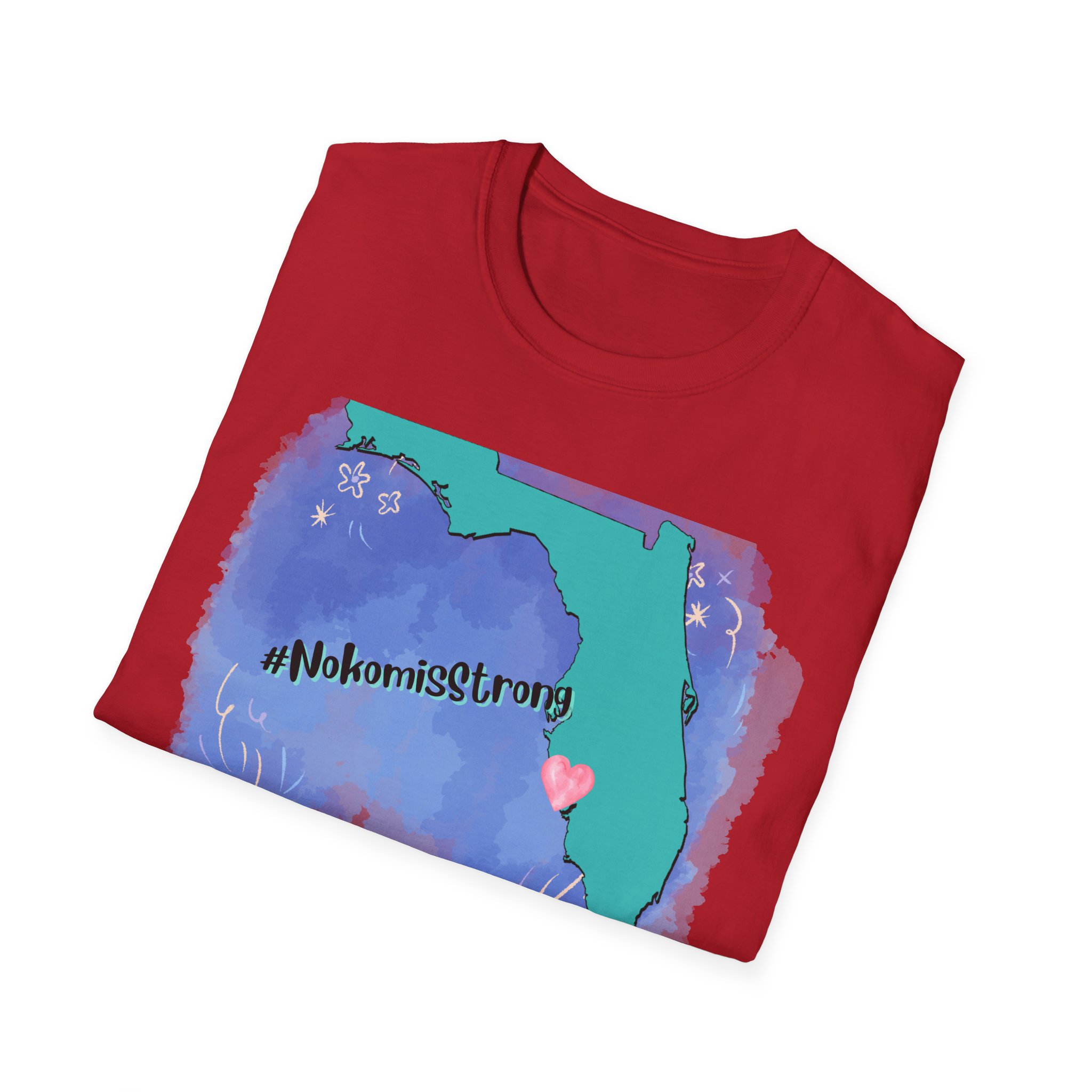 #NokomisStrong Unisex Softstyle T-Shirt - Image 52