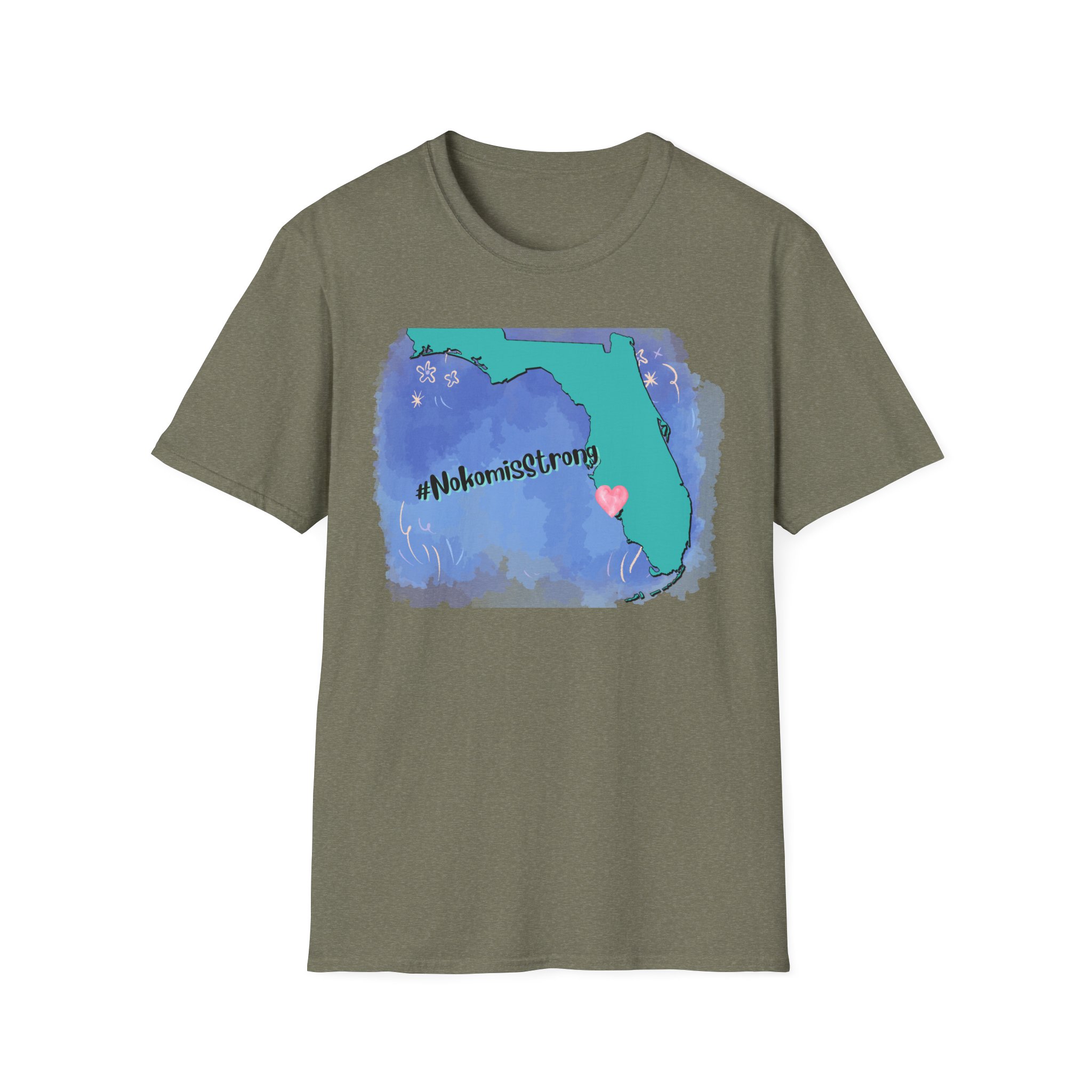 #NokomisStrong Unisex Softstyle T-Shirt - Image 17