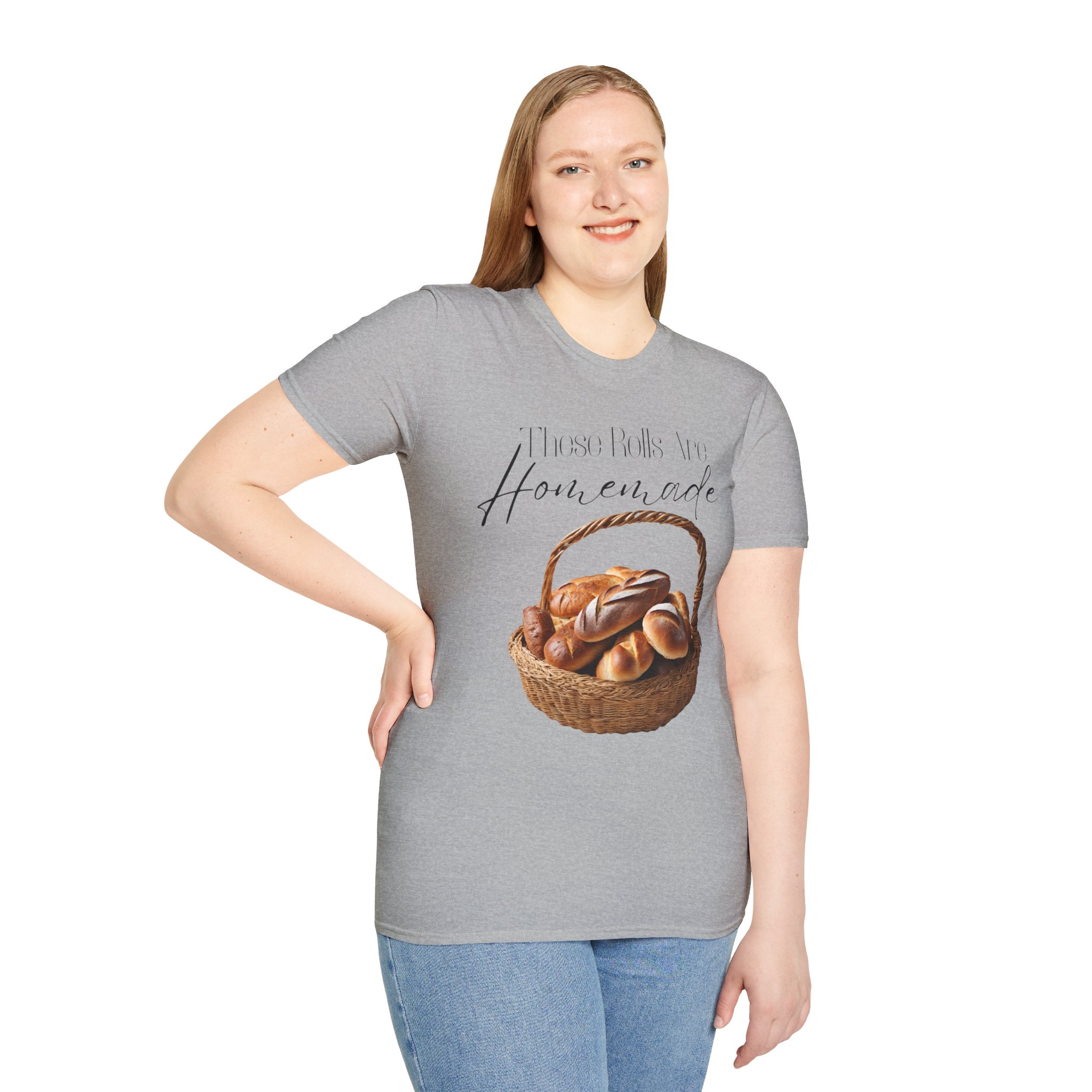 These Rolls are Handmade T-Shirt - Embrace Your Delicious Self! - Image 6