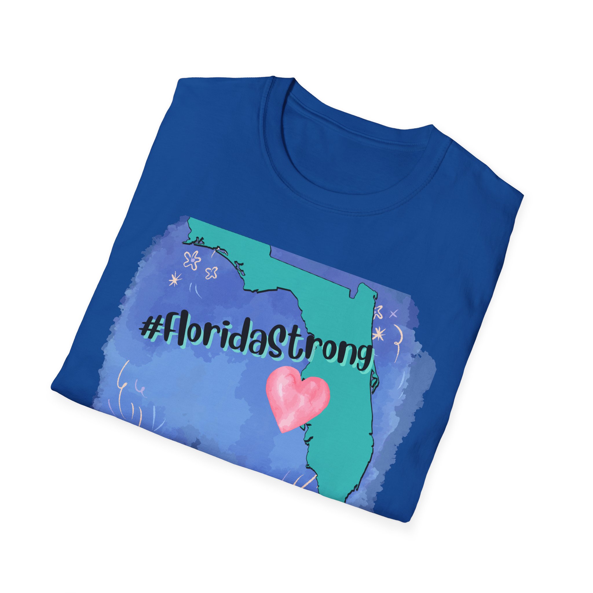 #FloridaStrong Unisex Softstyle T-Shirt - Image 24