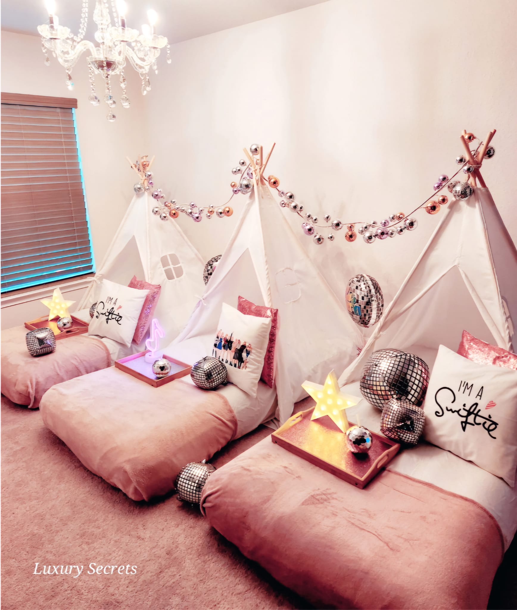 Teepee Sleepover Party - Luxury Secrets