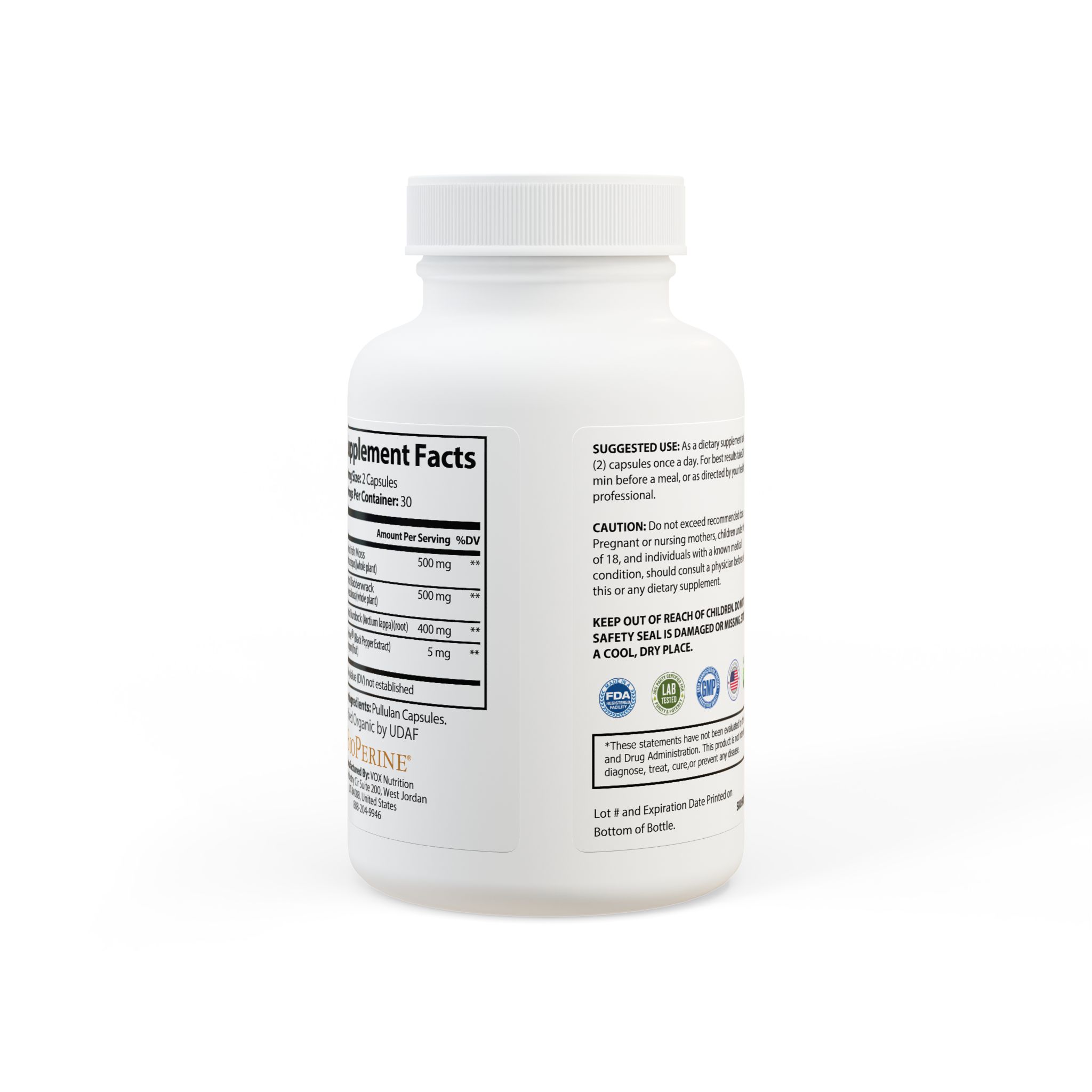 Venice Tide - Sea Moss Supplement (60 Capsules) - Image 4
