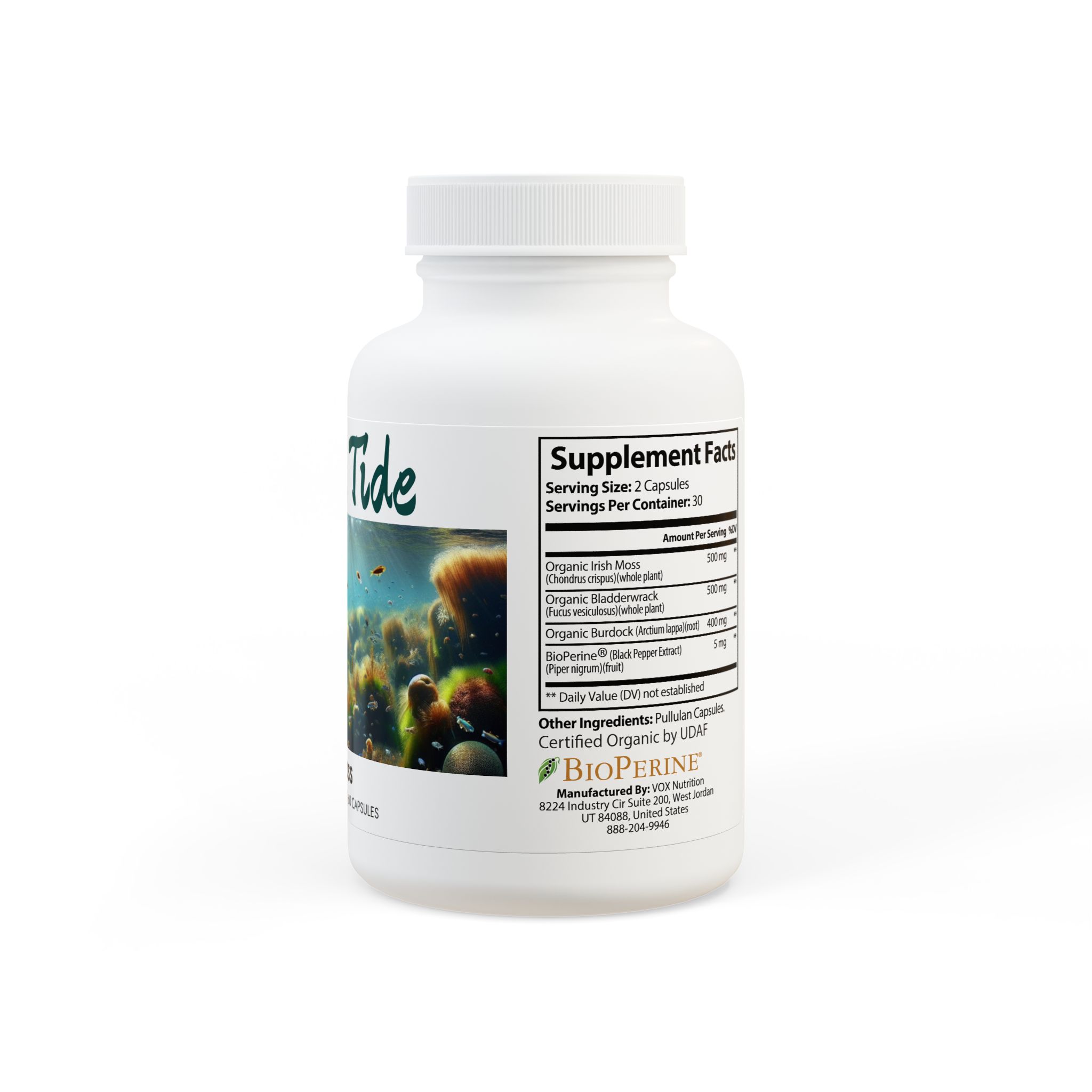 Venice Tide - Sea Moss Supplement (60 Capsules) - Image 3