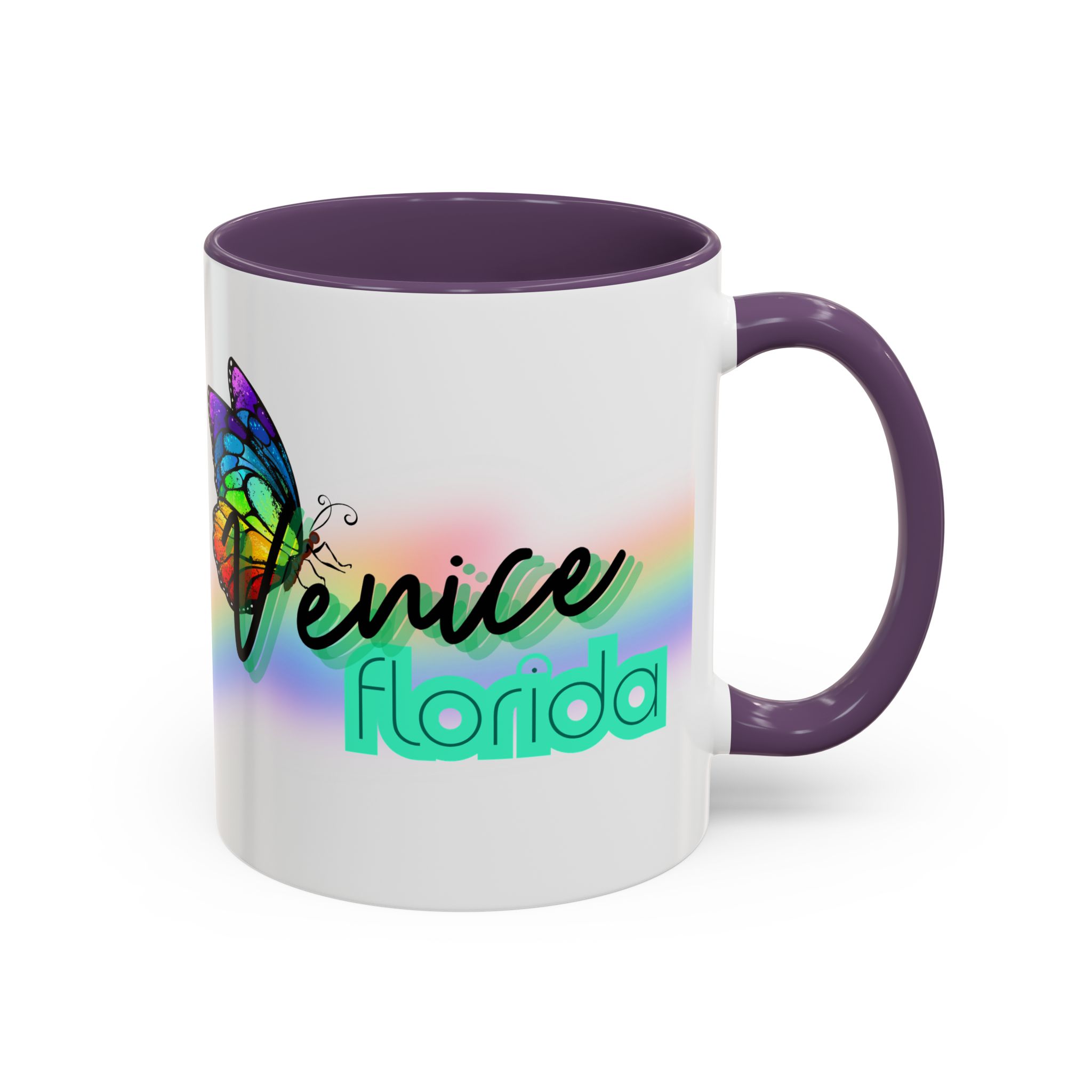 Venice Florida Pride Mug – Rainbow Butterfly Support Edition - Image 32