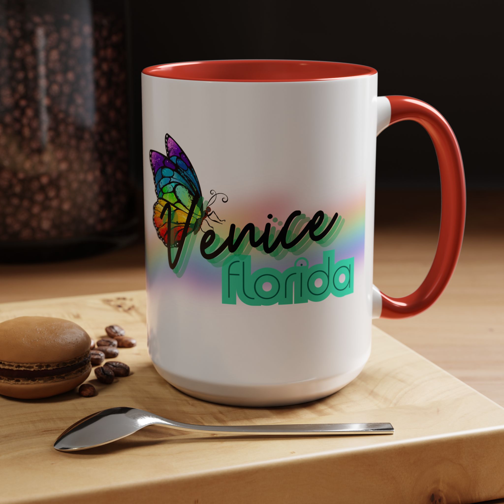 Venice Florida Pride Mug – Rainbow Butterfly Support Edition - Image 60