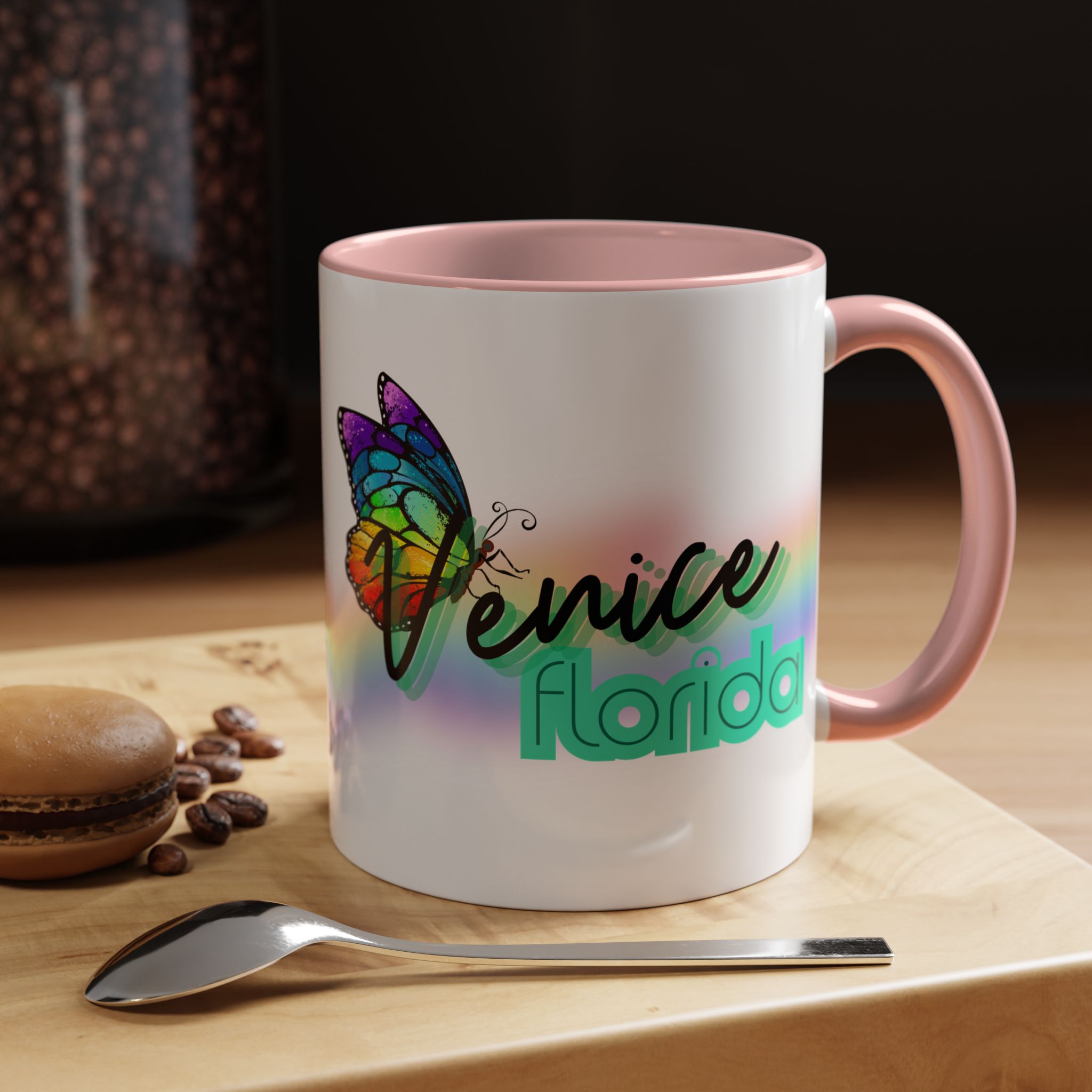 Venice Florida Pride Mug – Rainbow Butterfly Support Edition - Image 15