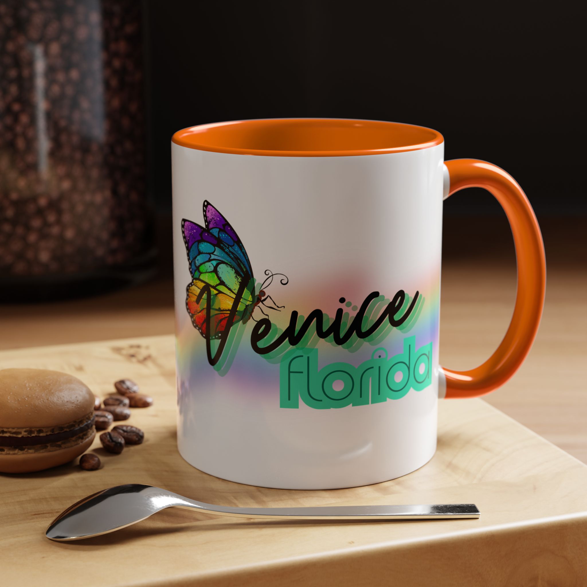 Venice Florida Pride Mug – Rainbow Butterfly Support Edition - Image 30