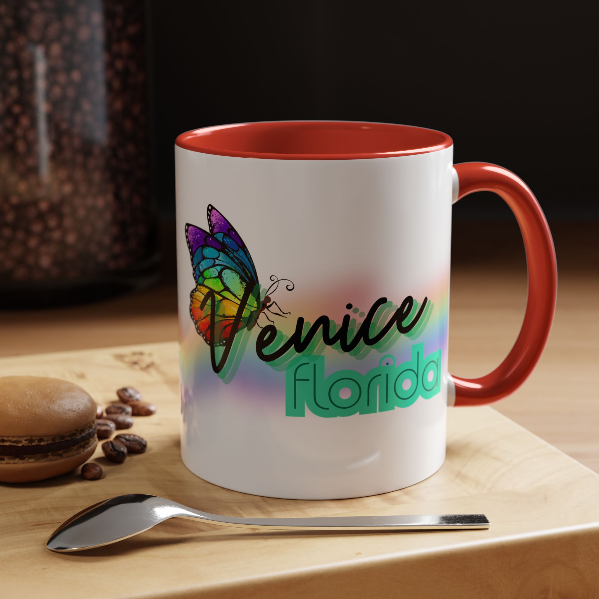 Venice Florida Pride Mug – Rainbow Butterfly Support Edition - Image 20