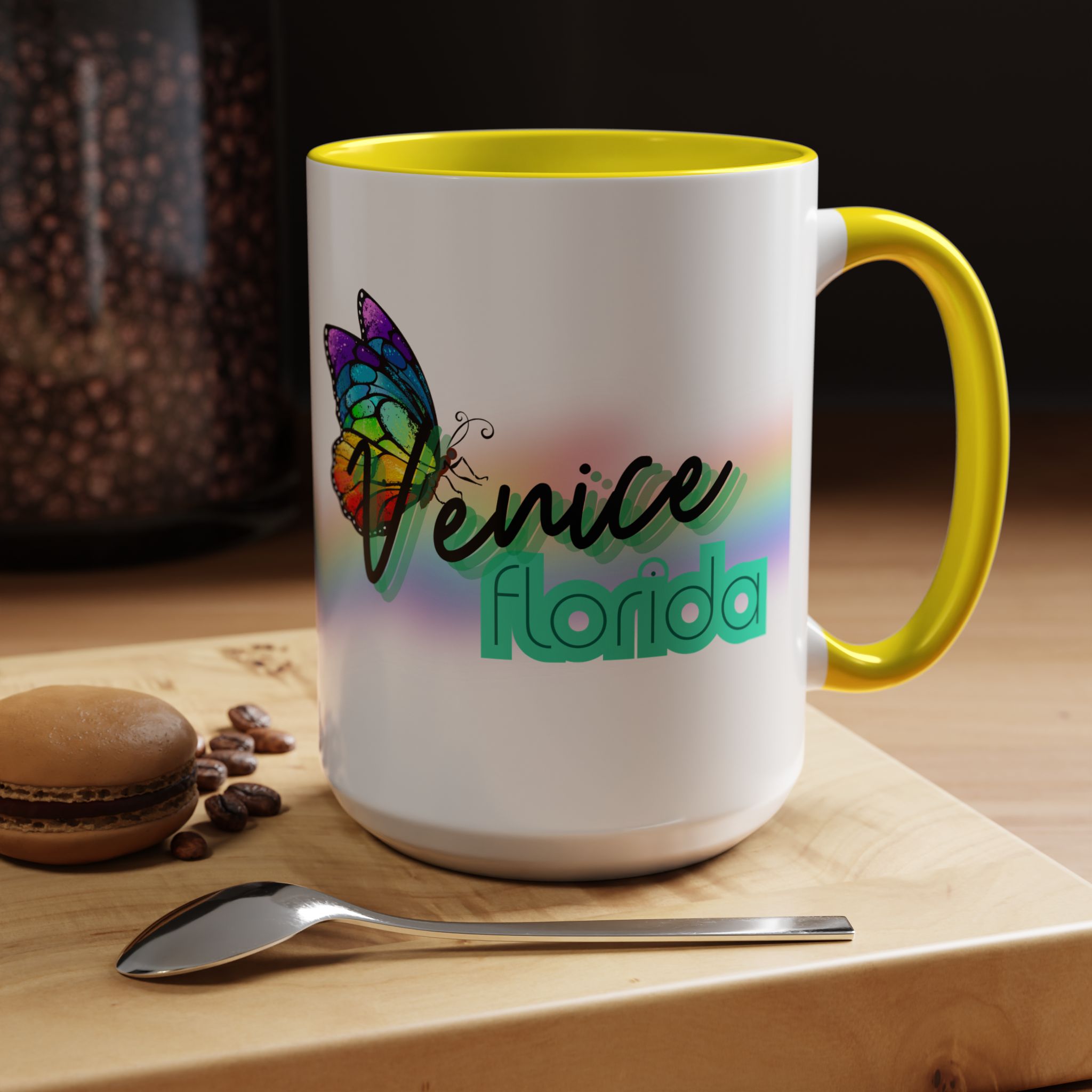 Venice Florida Pride Mug – Rainbow Butterfly Support Edition - Image 80