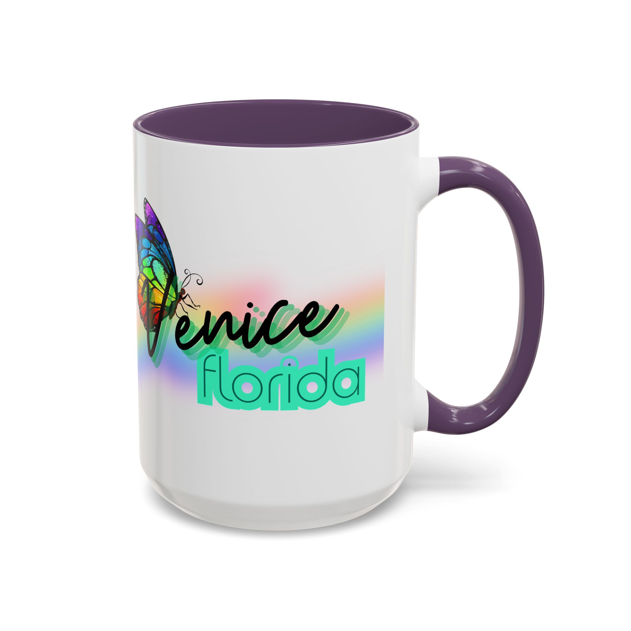 Venice Florida Pride Mug – Rainbow Butterfly Support Edition - Image 72