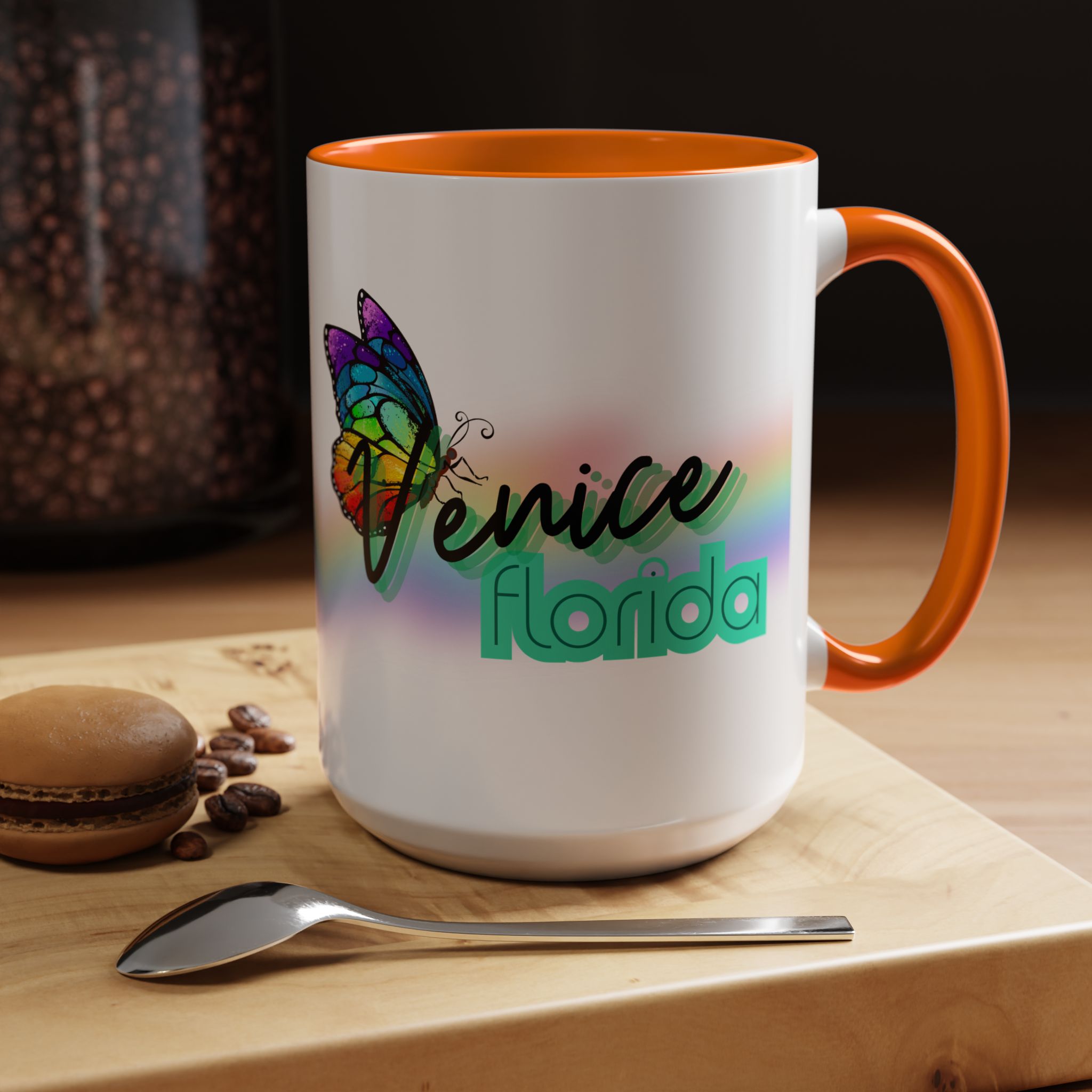 Venice Florida Pride Mug – Rainbow Butterfly Support Edition - Image 70